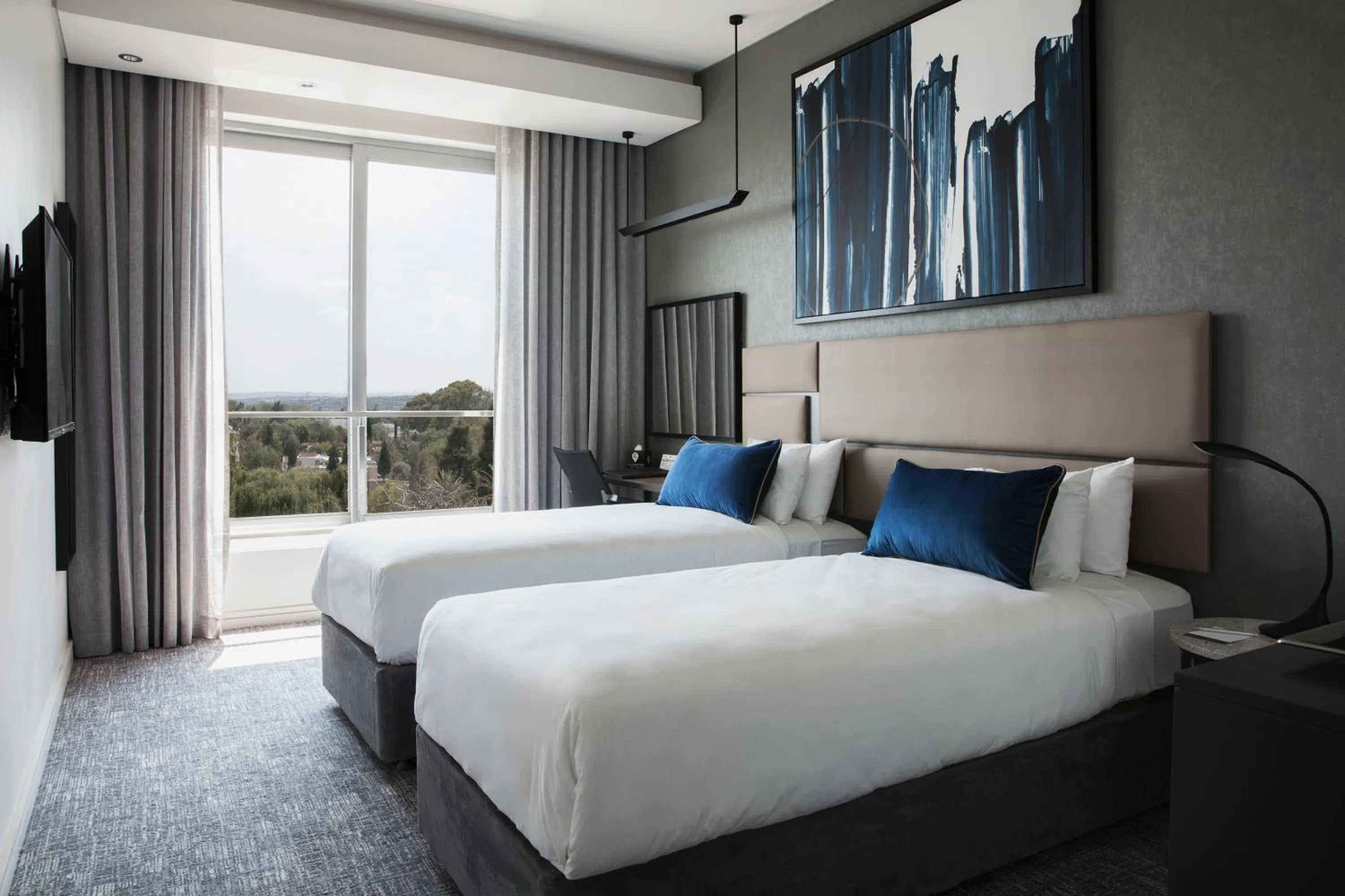 Bedroom, Bed in The Capital on the Park