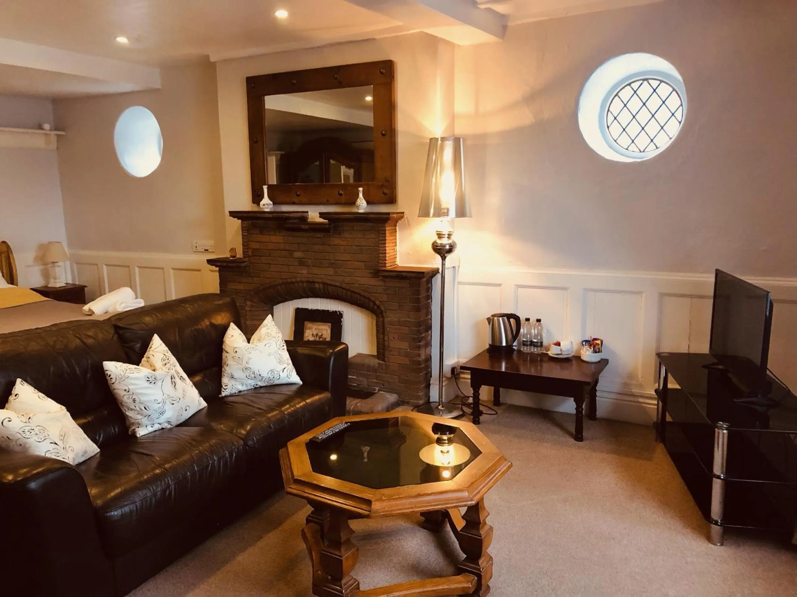 Living room in The Priory