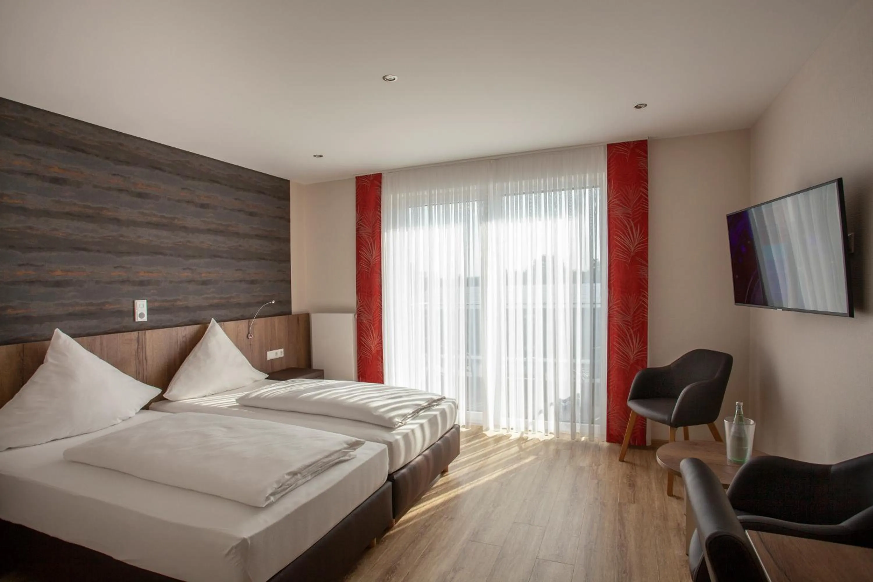 Bedroom, Bed in Haus Hubertus