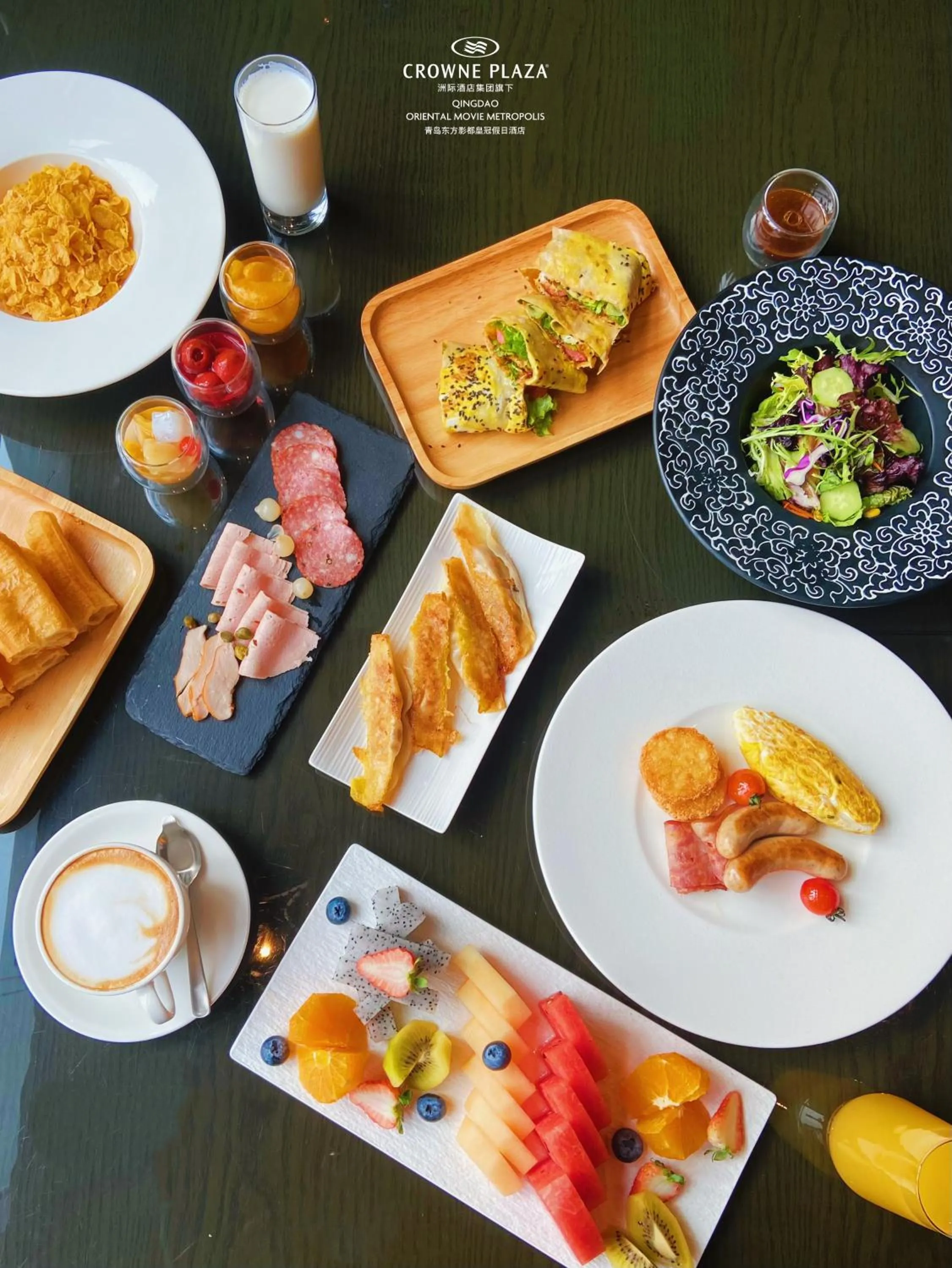 Breakfast in Crowne Plaza QingdaoOriental Movie Metropolis by IHG