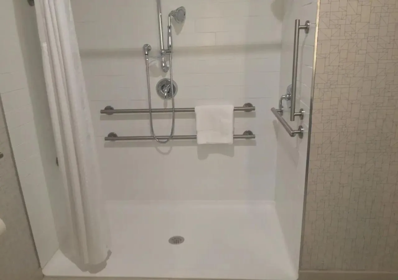 Bathroom in Holiday Inn Express & Suites Jersey City North - Hoboken by IHG