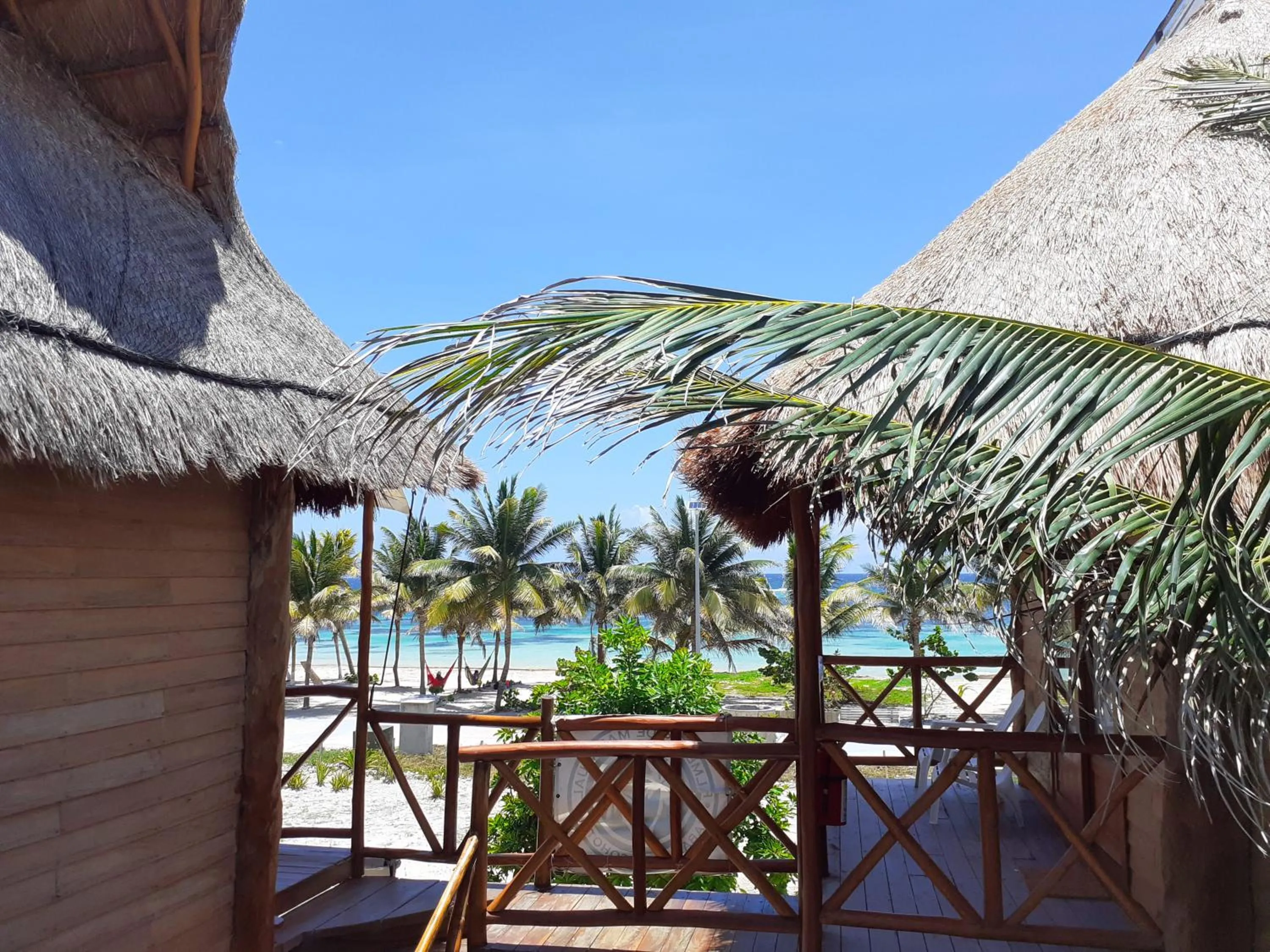 Day in Palmeras de Mahahual Cabañas