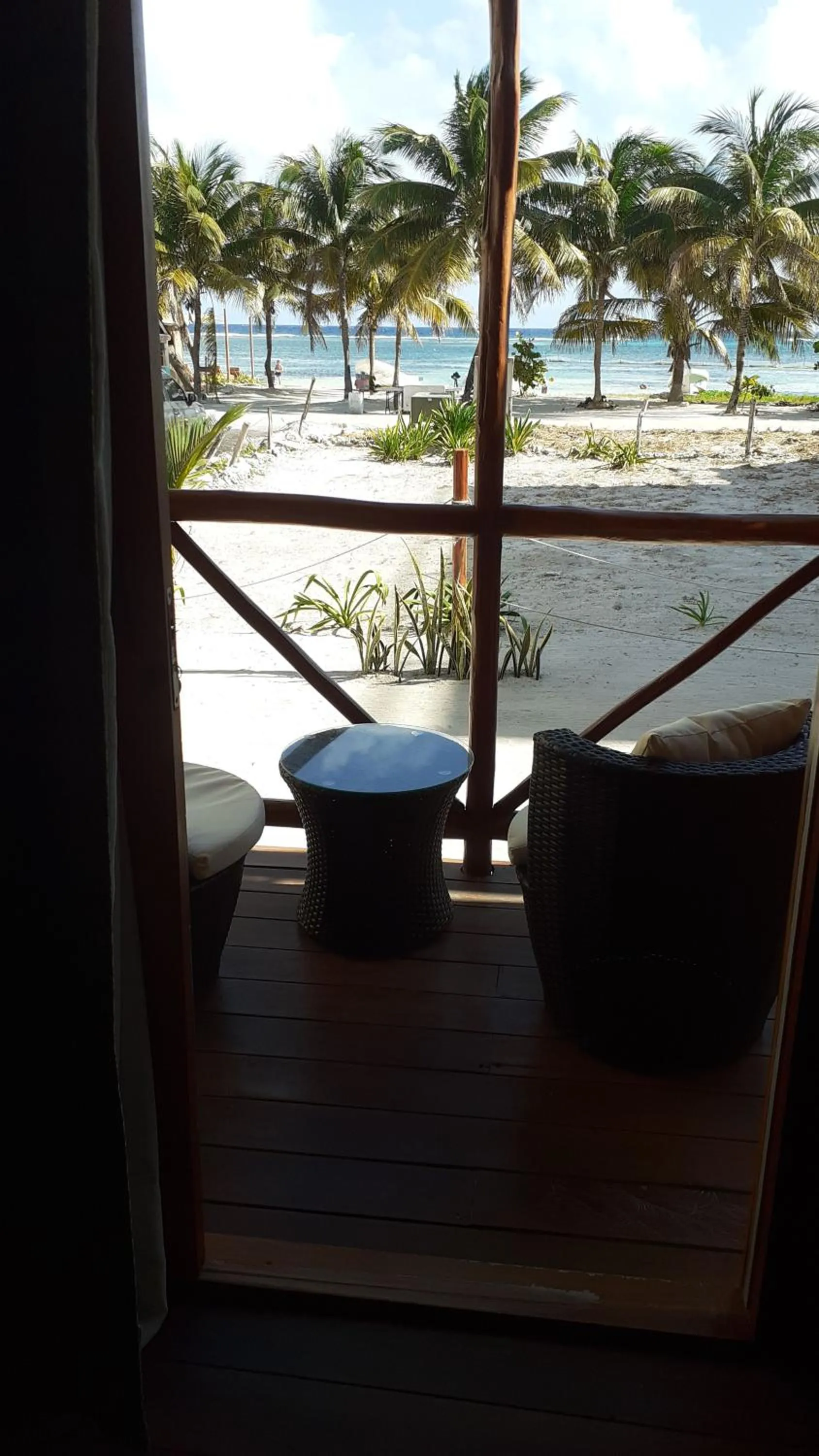 View (from property/room) in Palmeras de Mahahual Cabañas