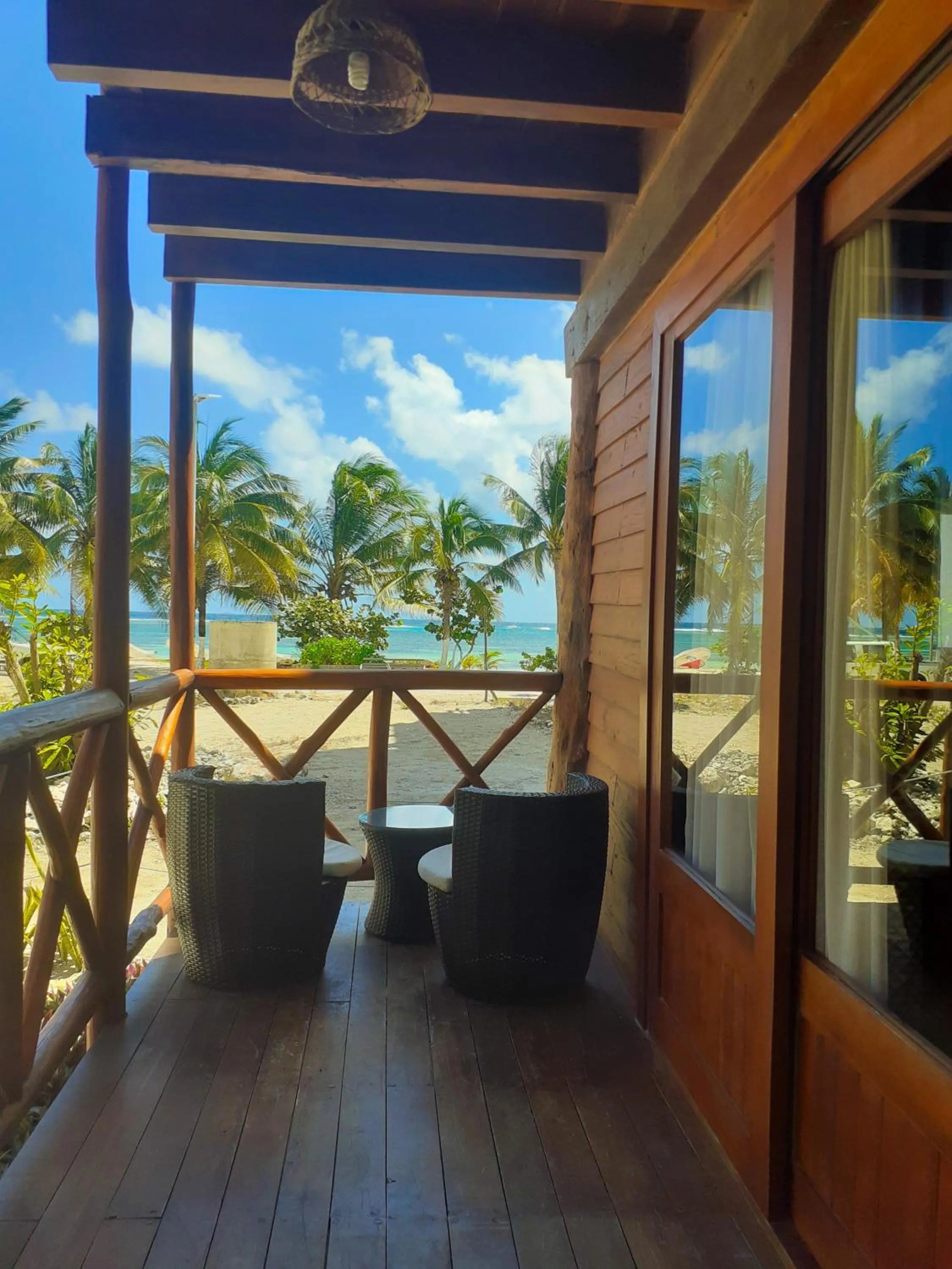 View (from property/room) in Palmeras de Mahahual Cabañas