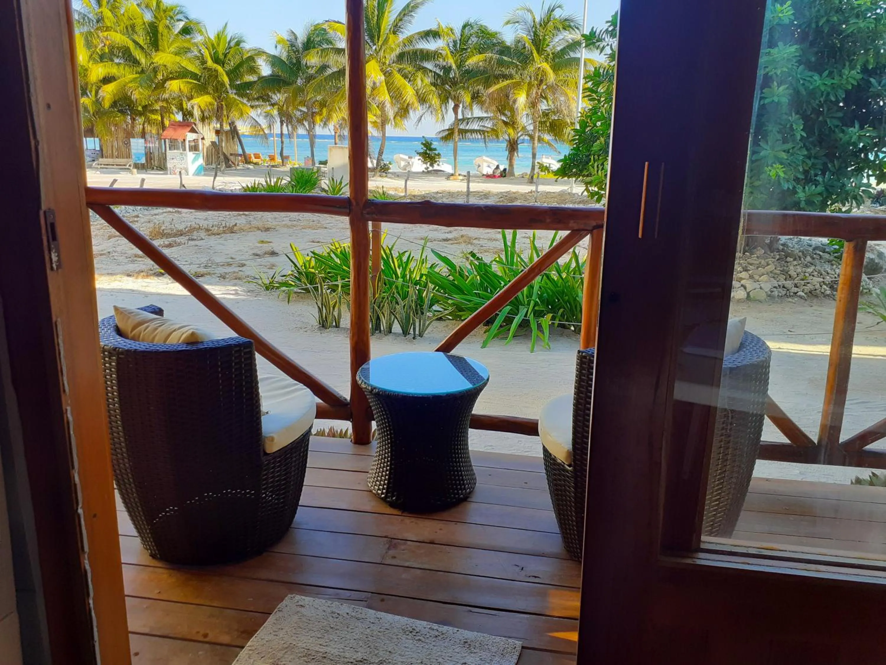 View (from property/room) in Palmeras de Mahahual Cabañas