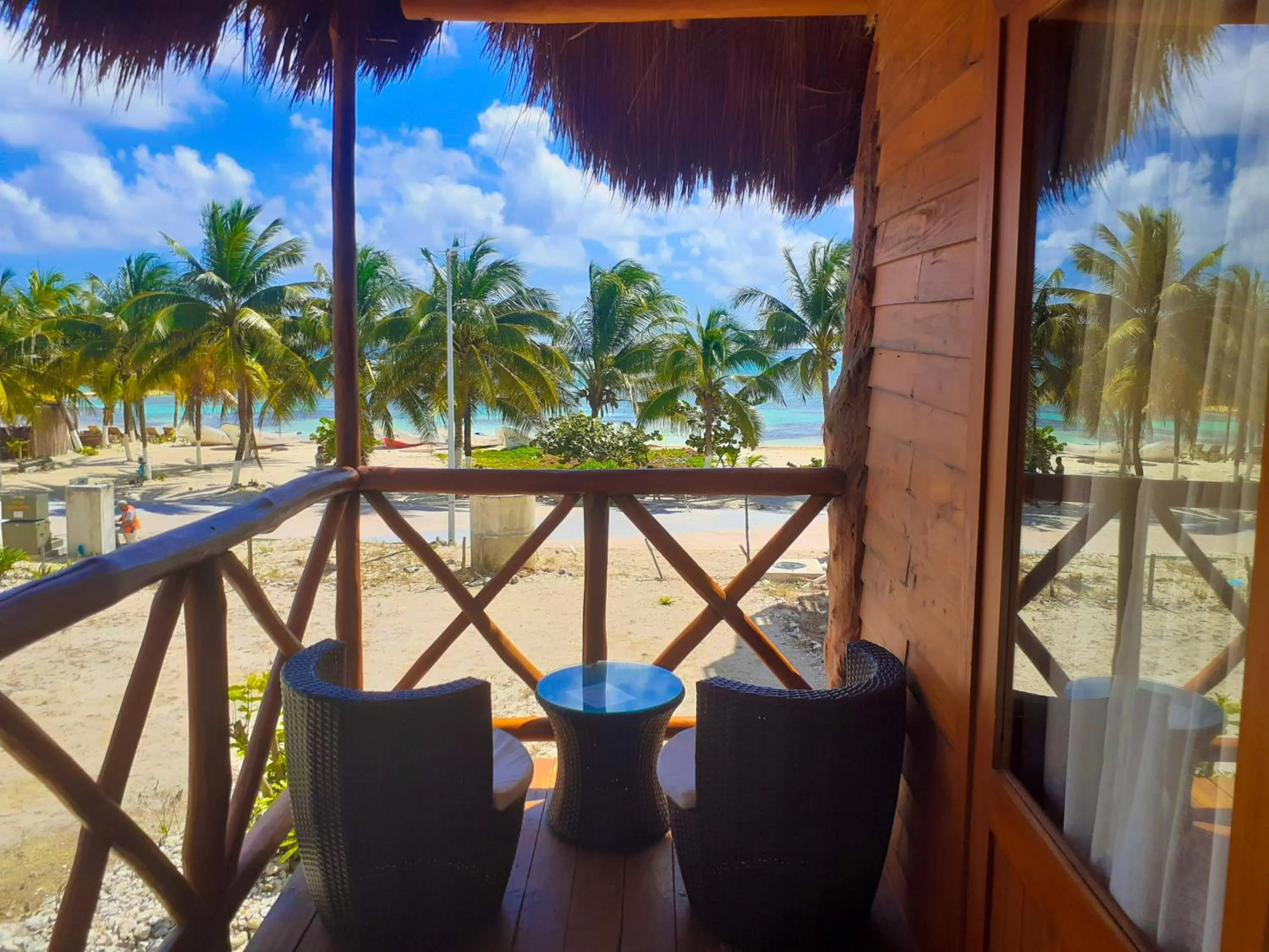 View (from property/room) in Palmeras de Mahahual Cabañas