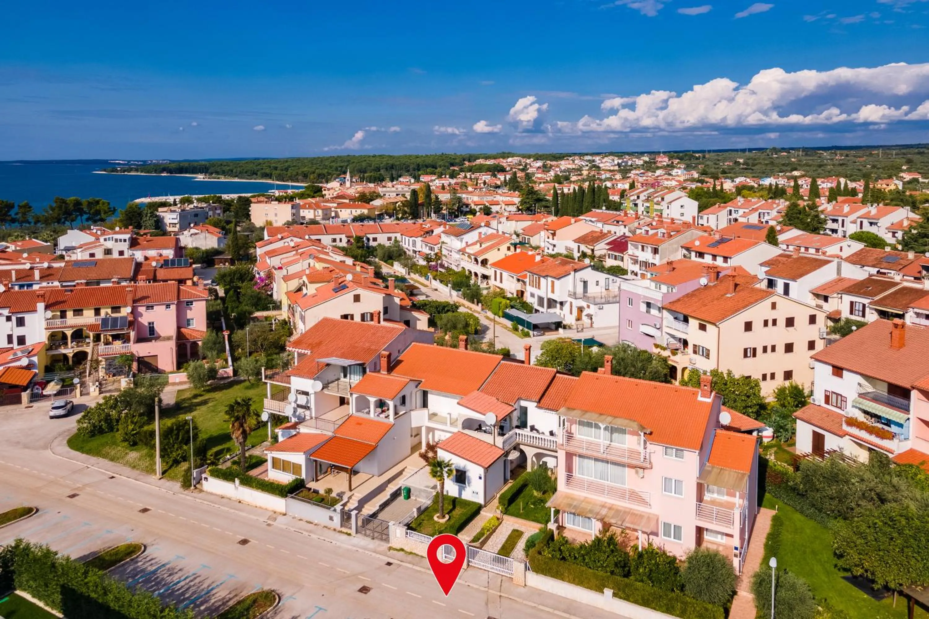 Bird's eye view in Casa Zen