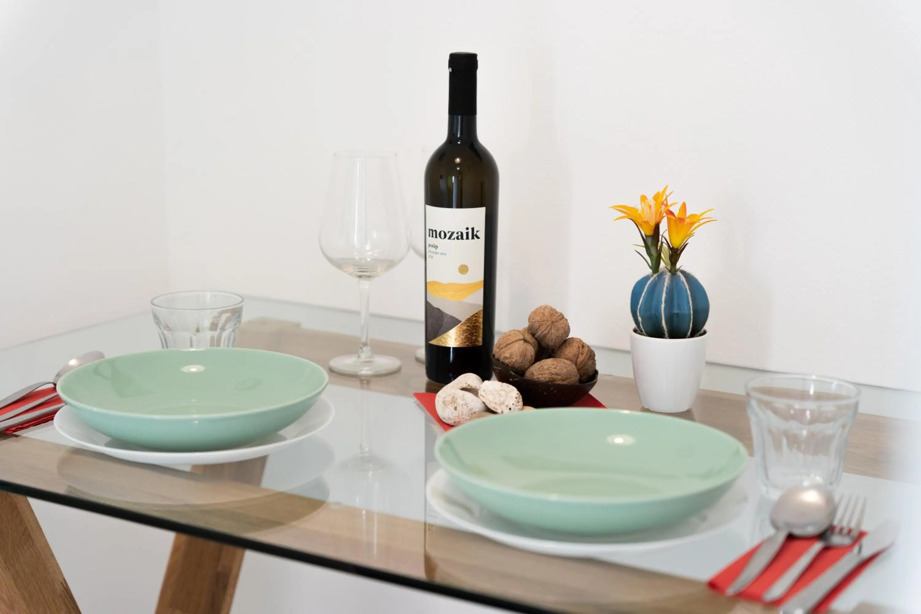 Dining area in Casa Zen
