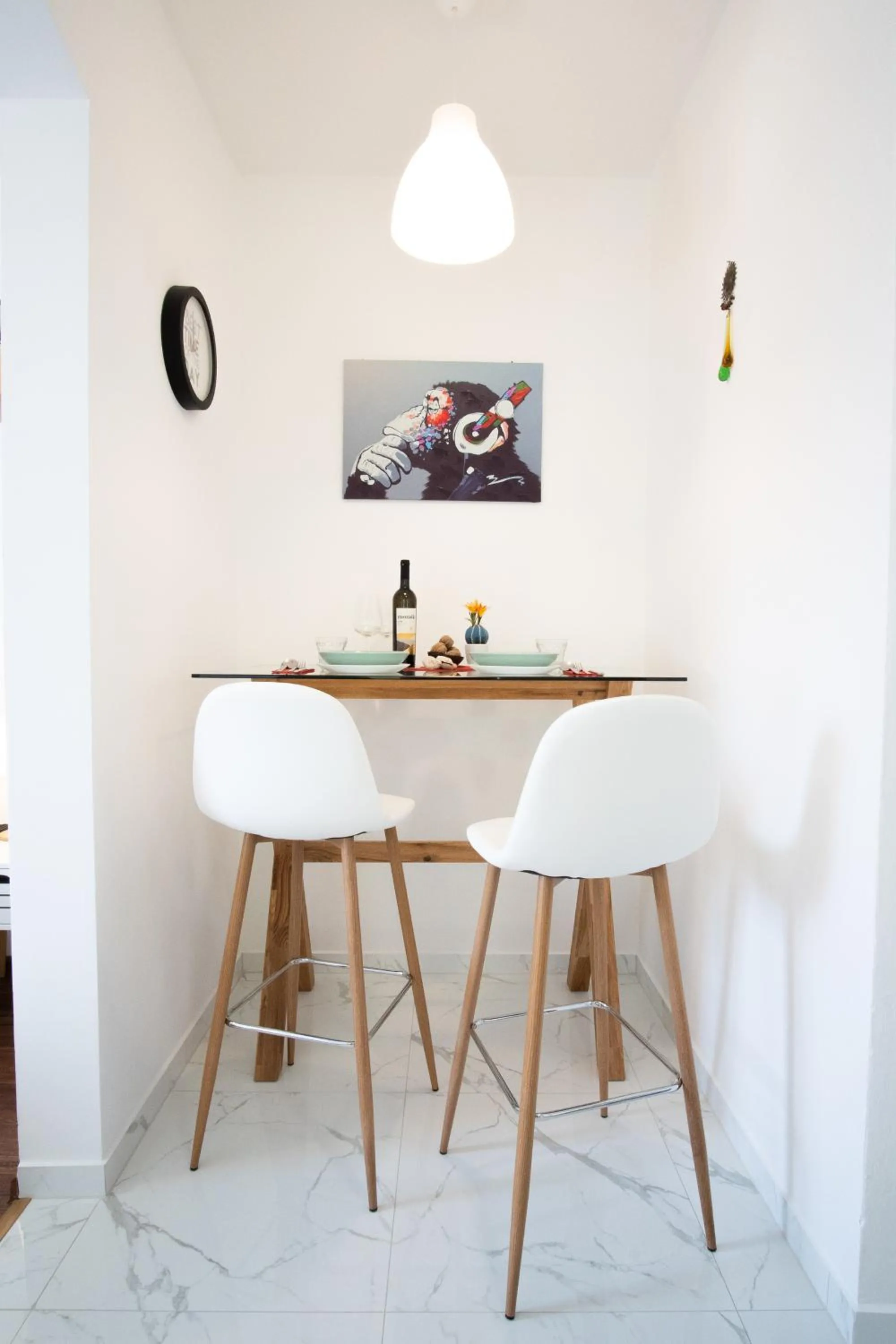 Dining area in Casa Zen
