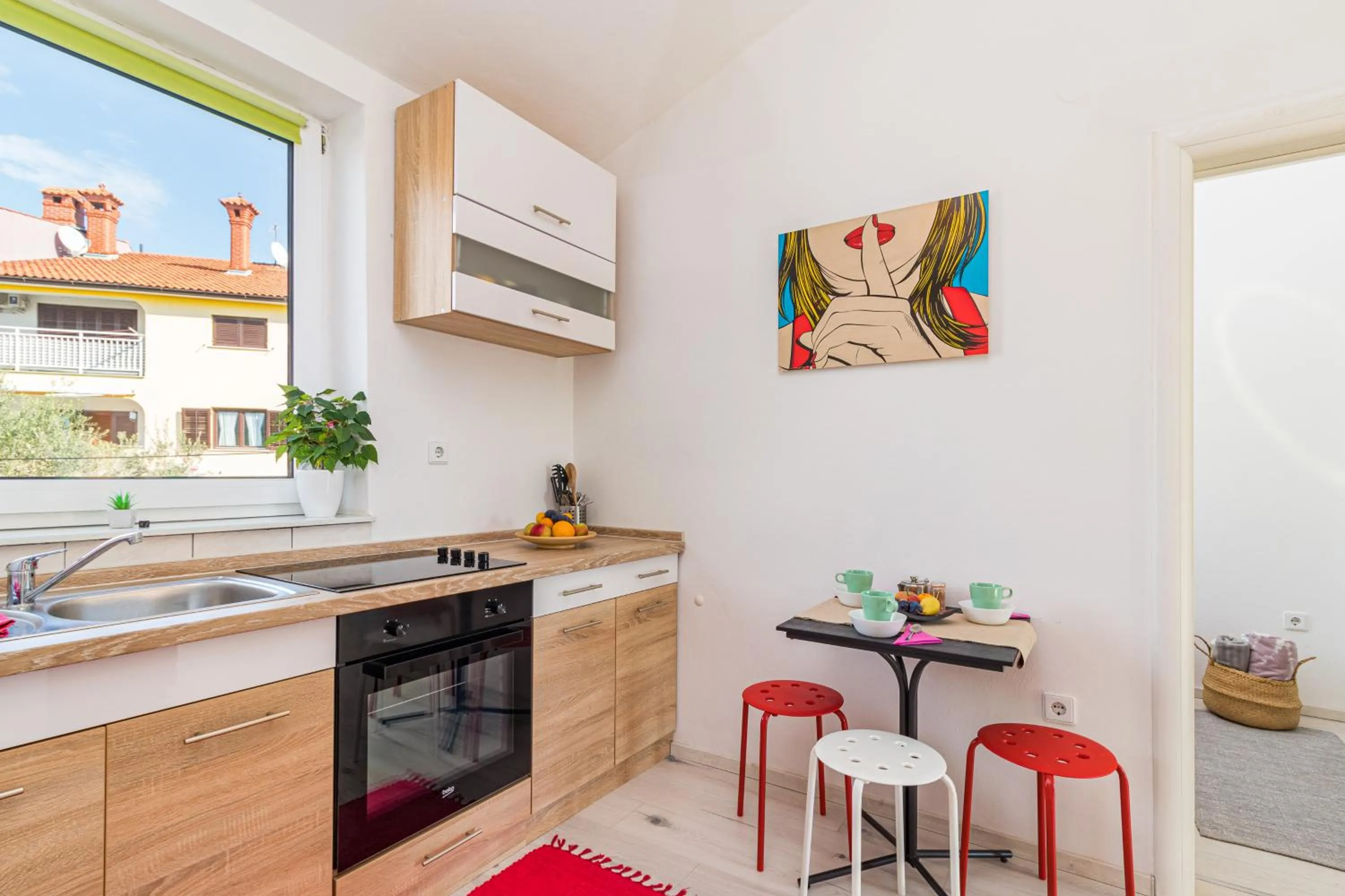 Kitchen or kitchenette in Casa Zen