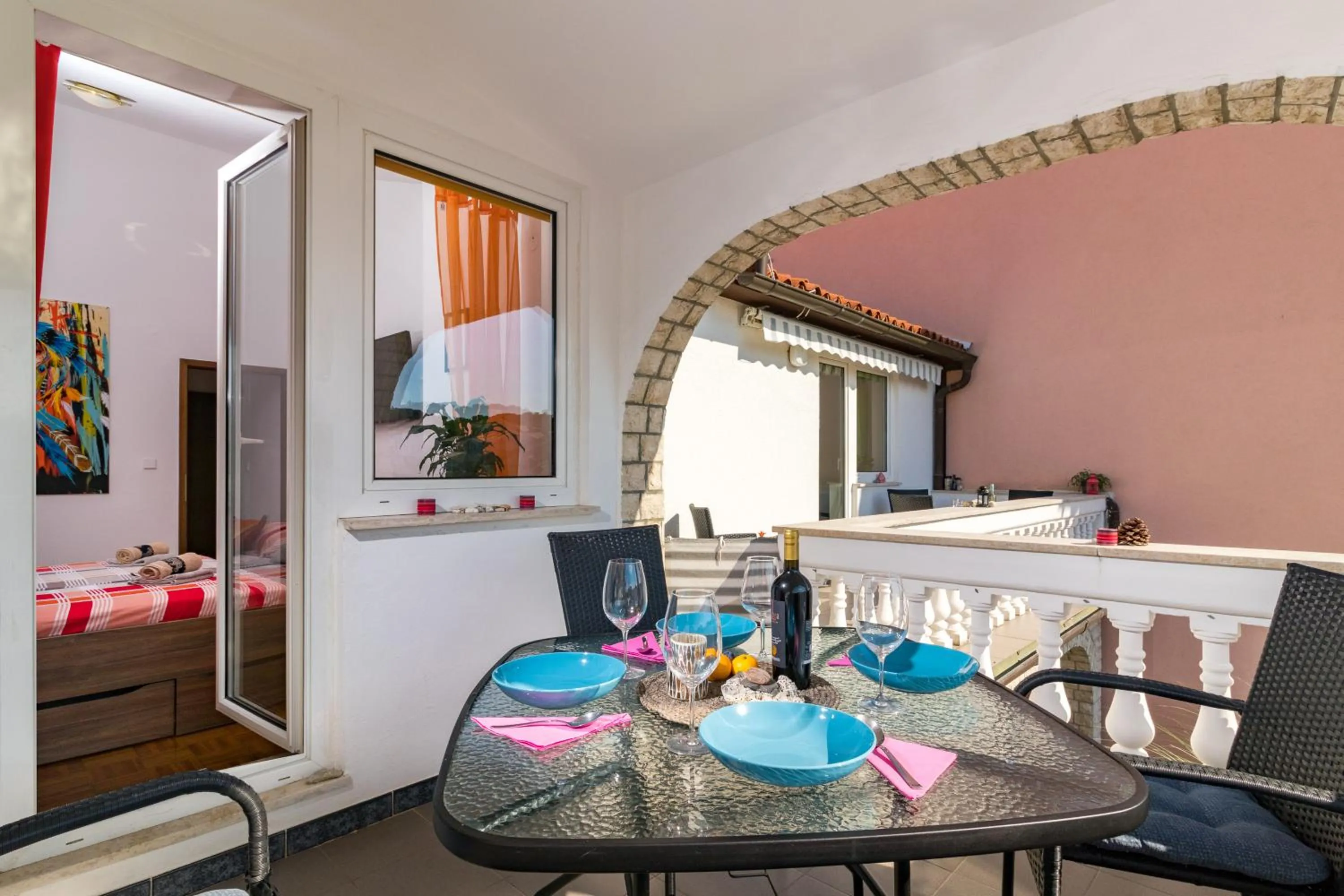 Balcony/Terrace in Casa Zen