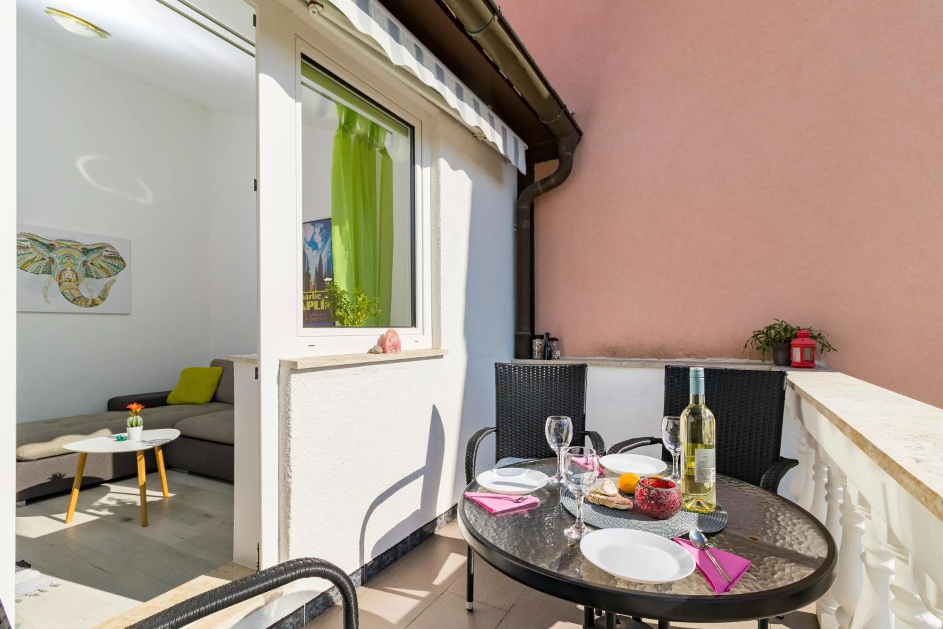 Balcony/Terrace in Casa Zen