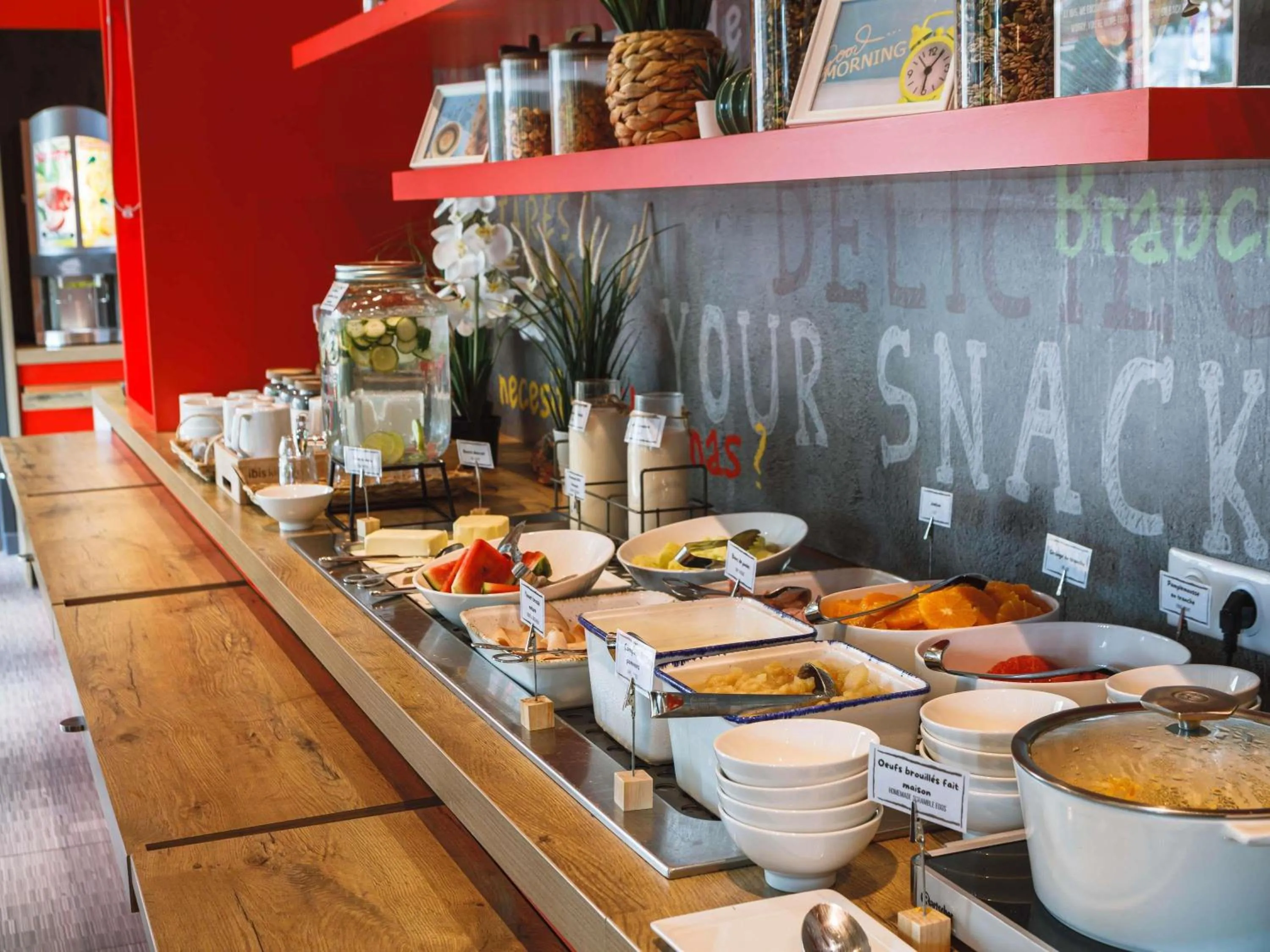 Breakfast in ibis Lyon Carre De Soie