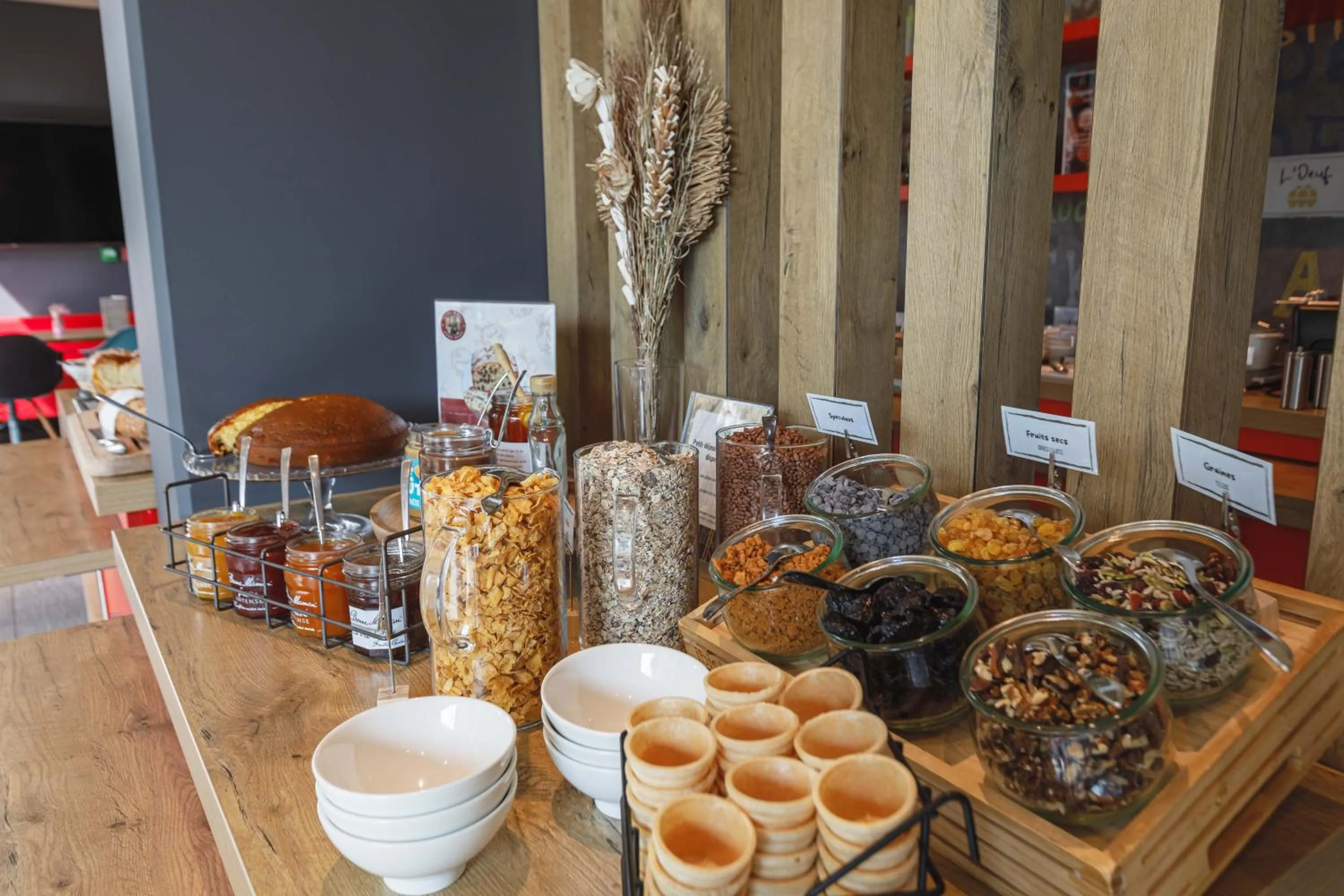 Breakfast in ibis Lyon Carre De Soie