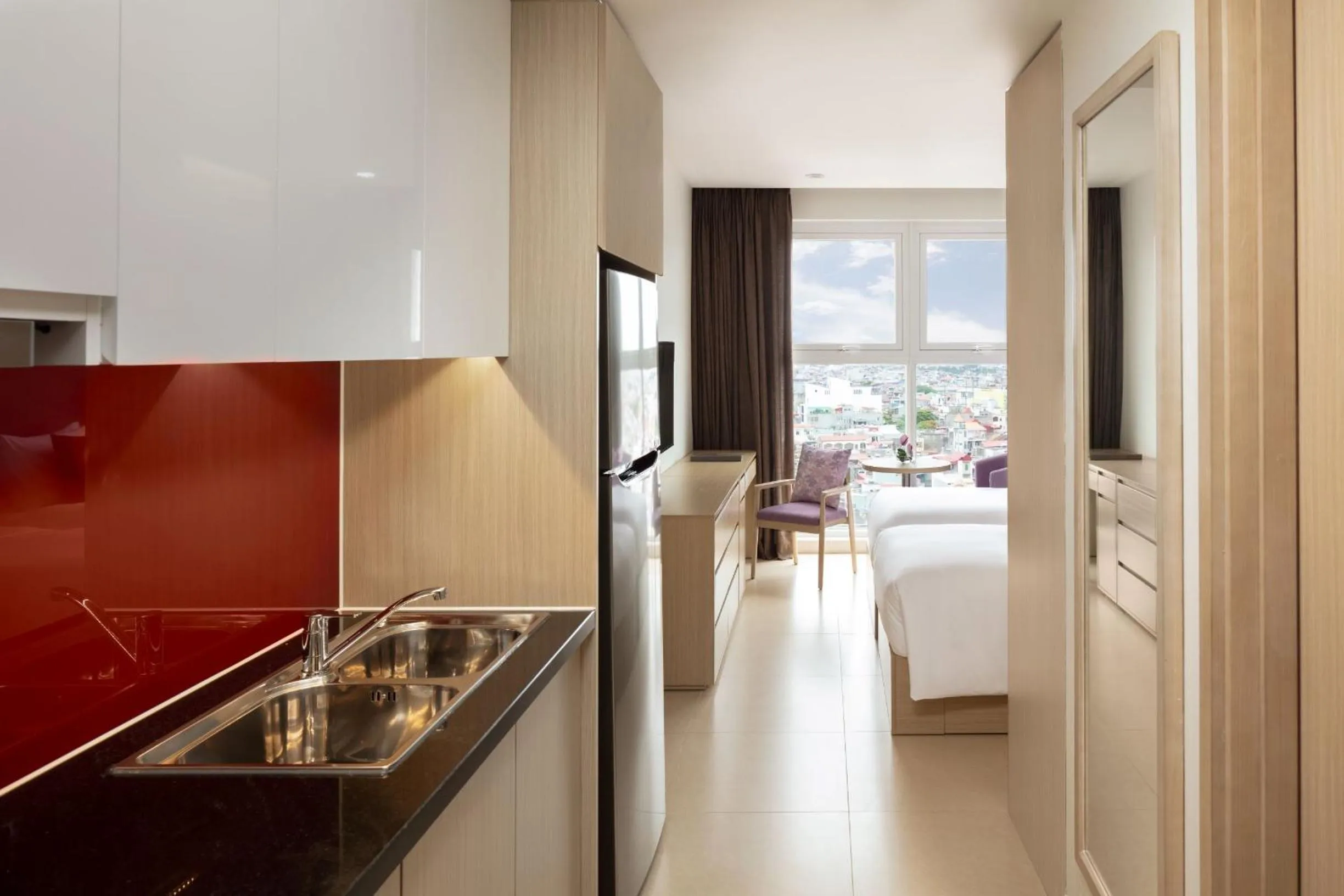 Kitchen or kitchenette in Mercure Hai Phong