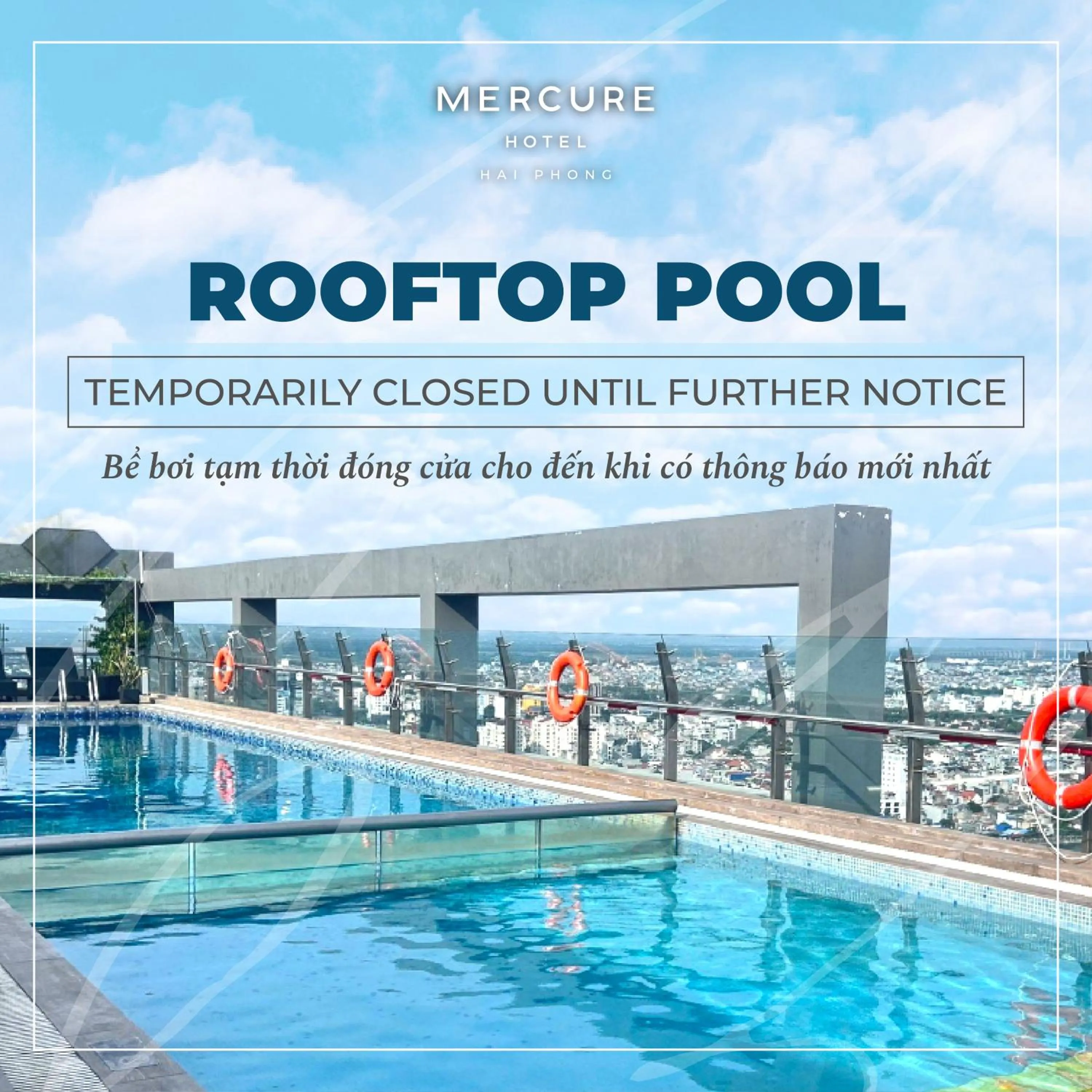 Swimming pool in Mercure Hai Phong