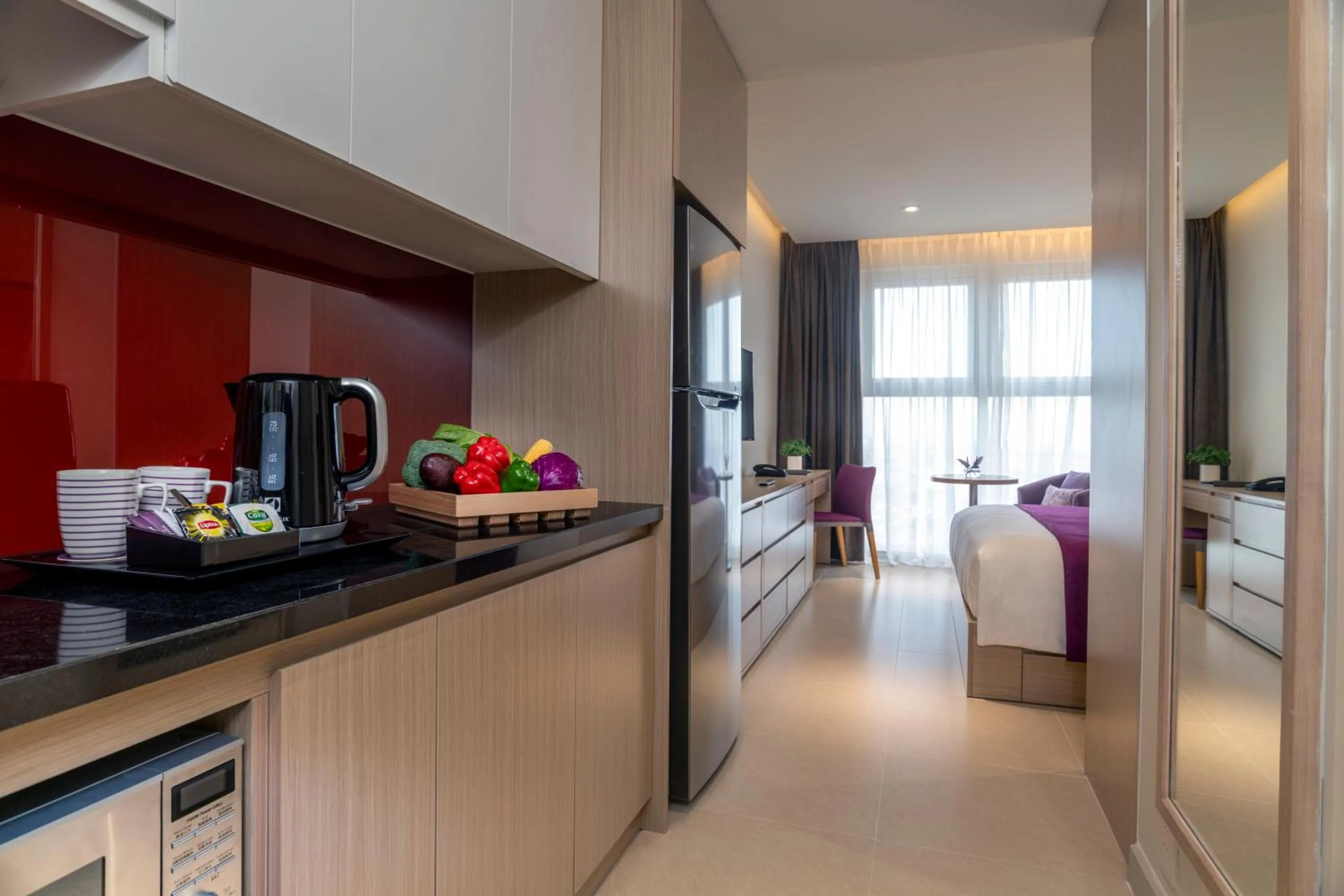 Kitchen or kitchenette in Mercure Hai Phong
