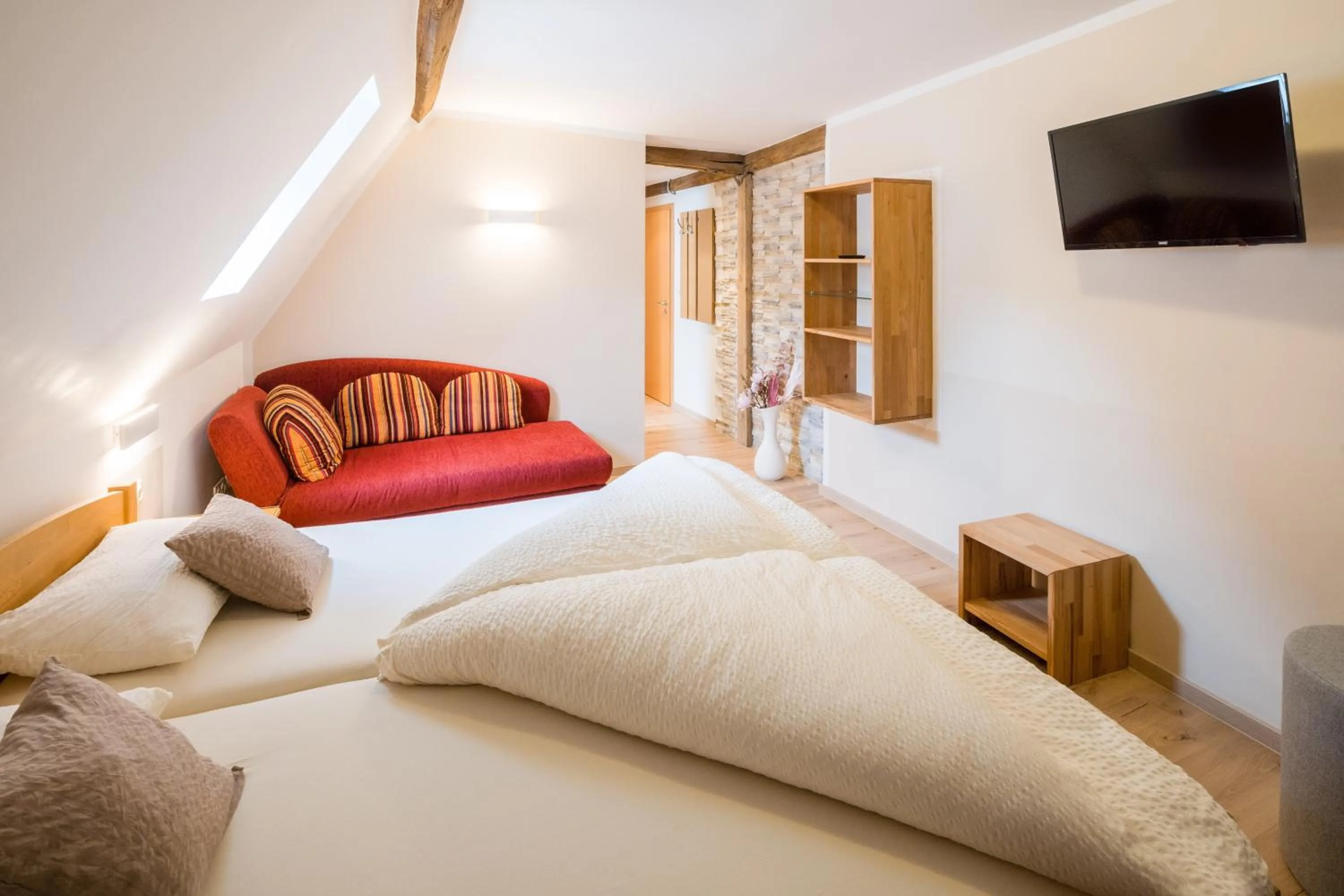 Bed in Landhotel Löwen