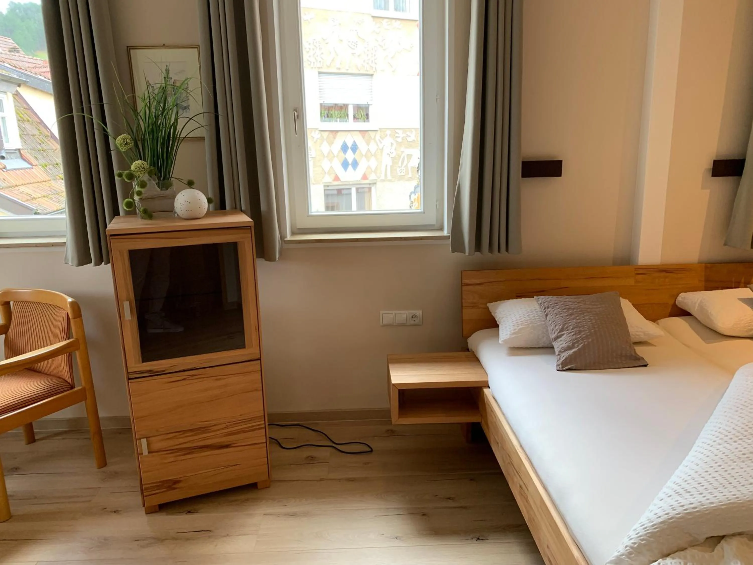 Bed in Landhotel Löwen