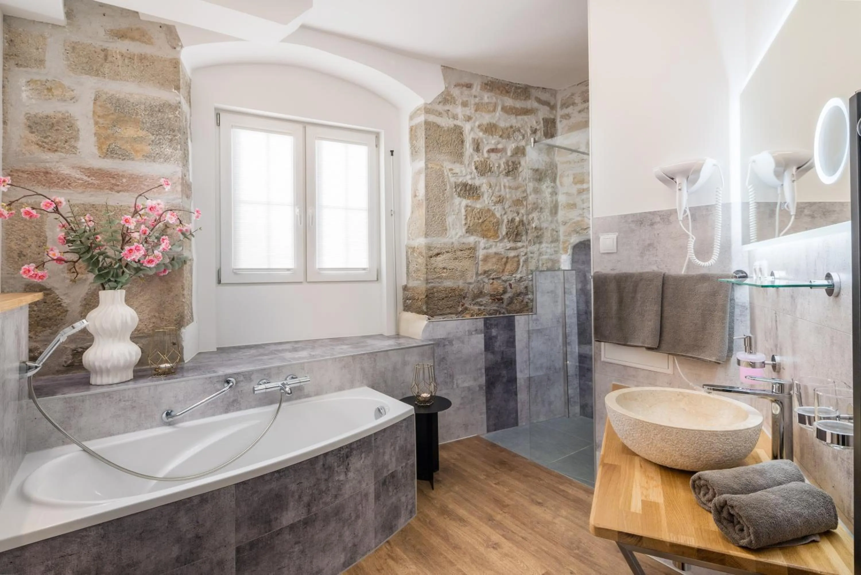 Bathroom in Landhotel Löwen