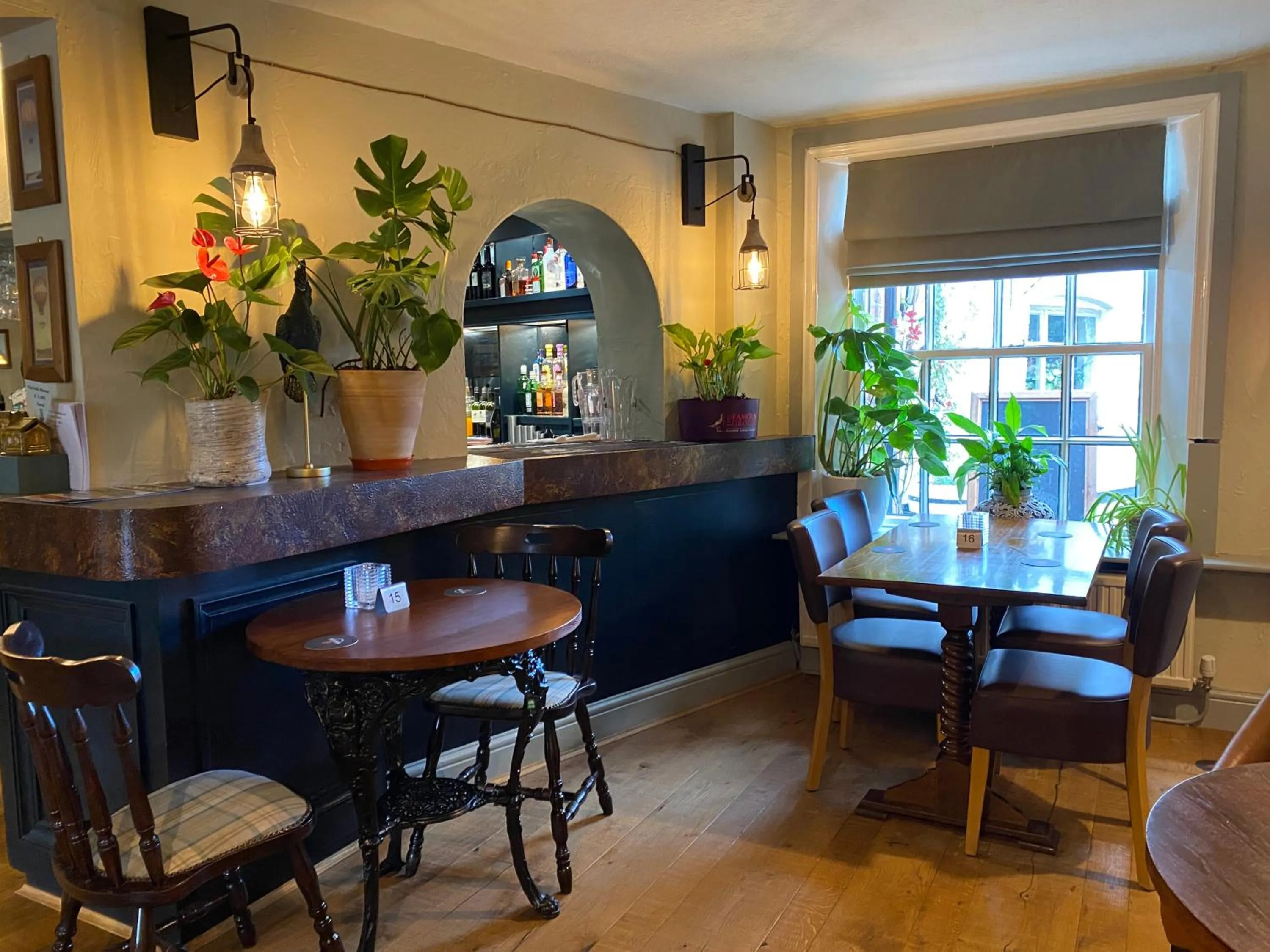 Lounge or bar in The Egerton Arms Astbury