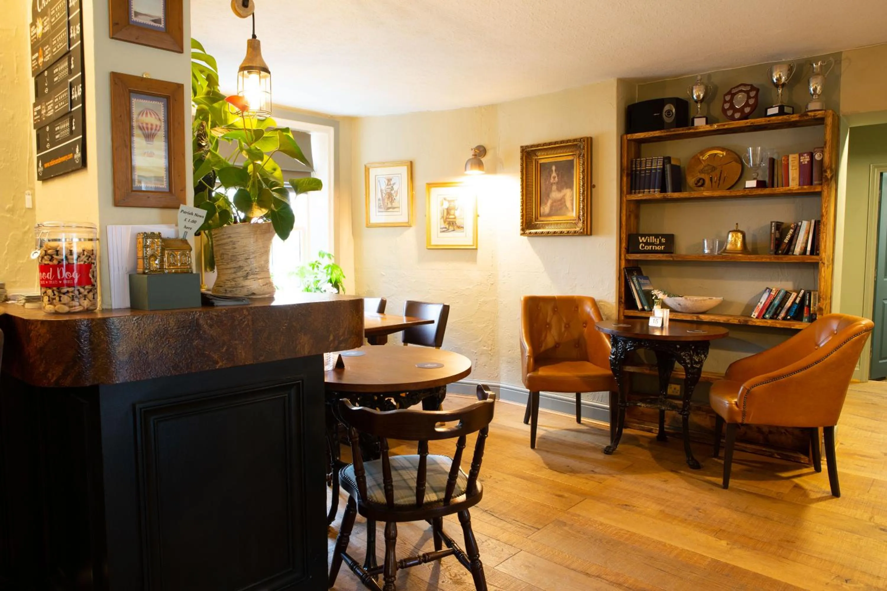 Lounge or bar in The Egerton Arms Astbury