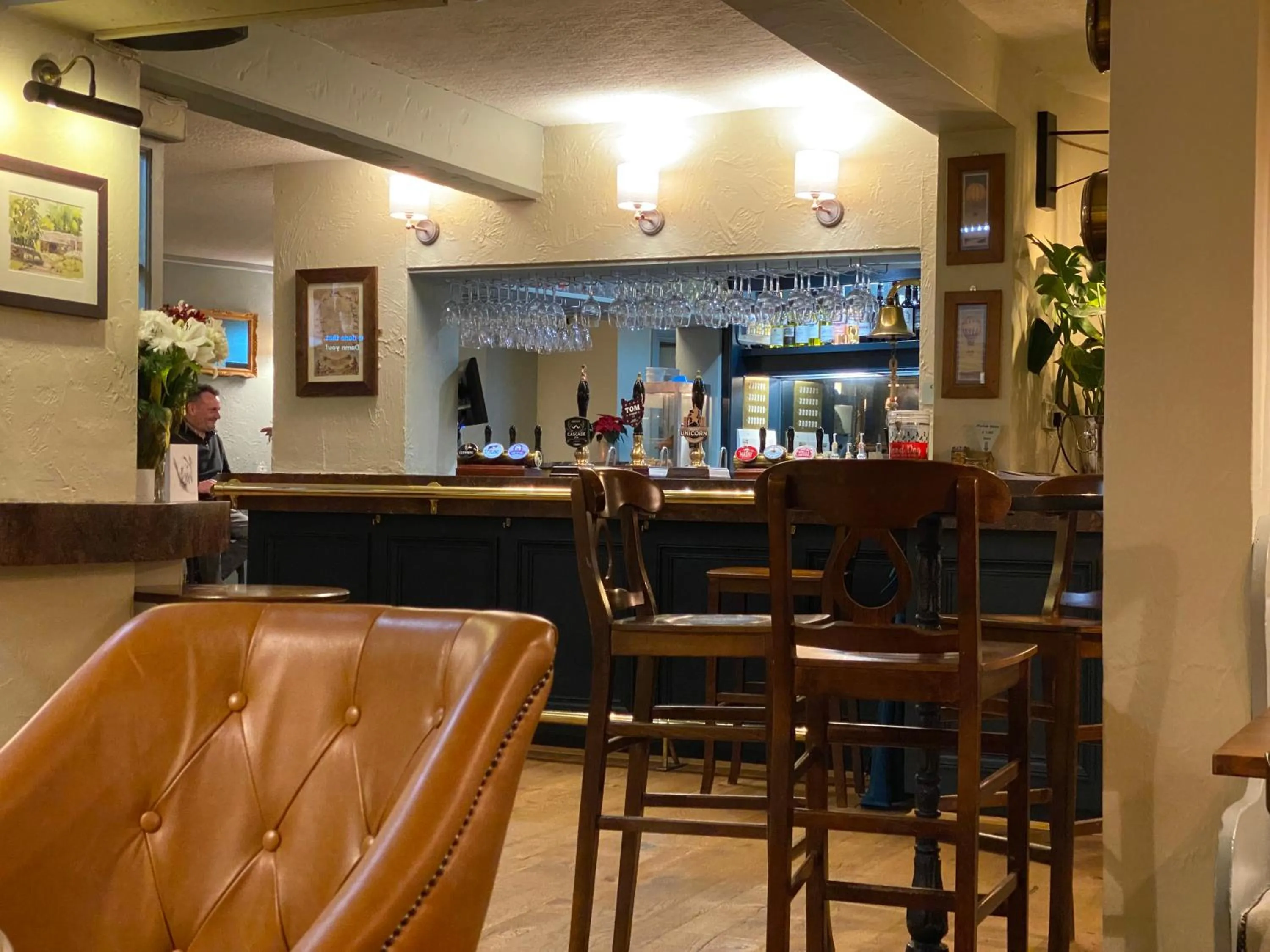 Lounge or bar in The Egerton Arms Astbury