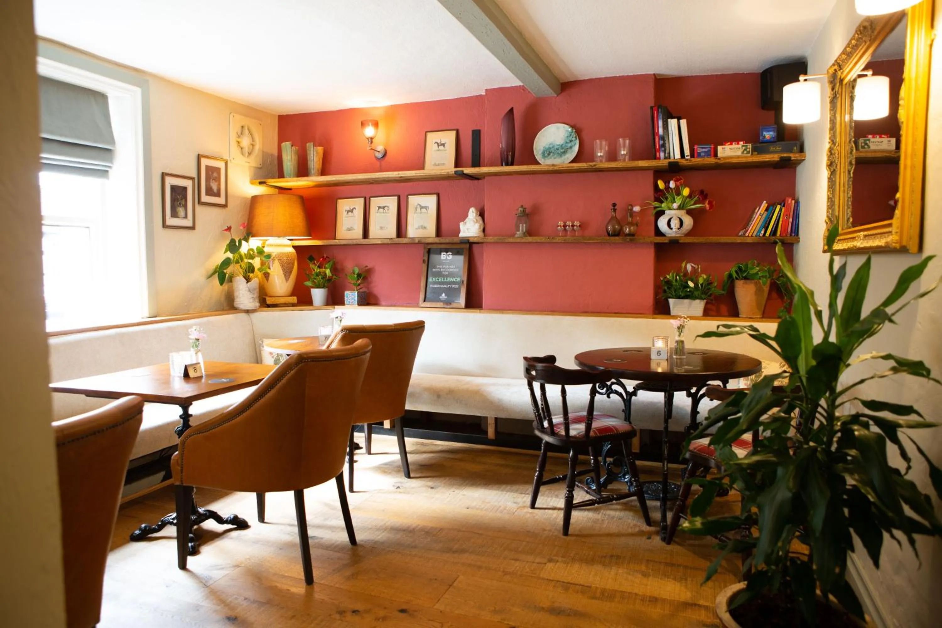 Lounge or bar in The Egerton Arms Astbury