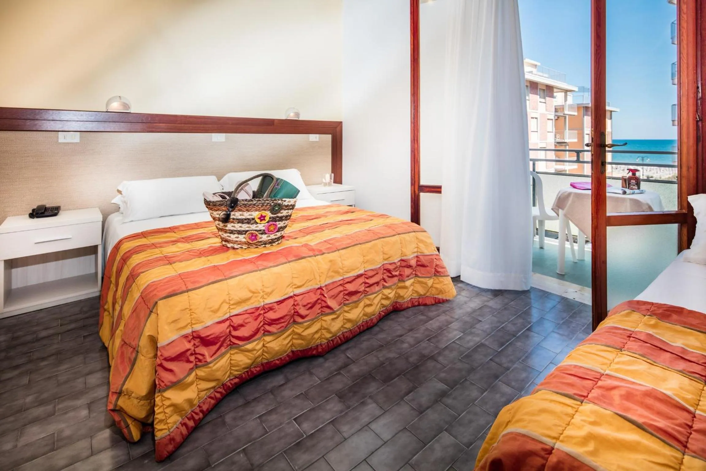 Bed in Hotel Bettina