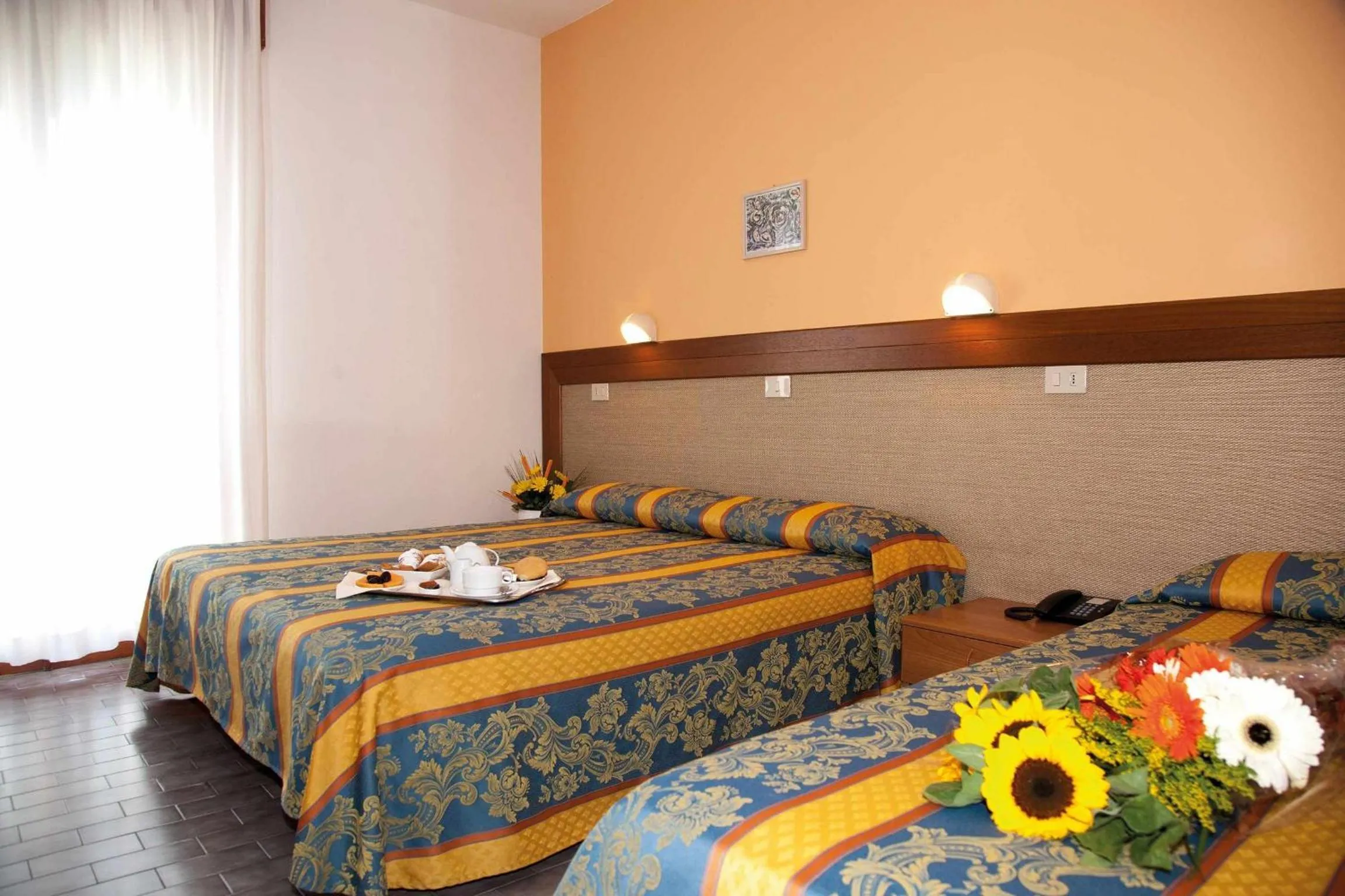 Bed in Hotel Bettina