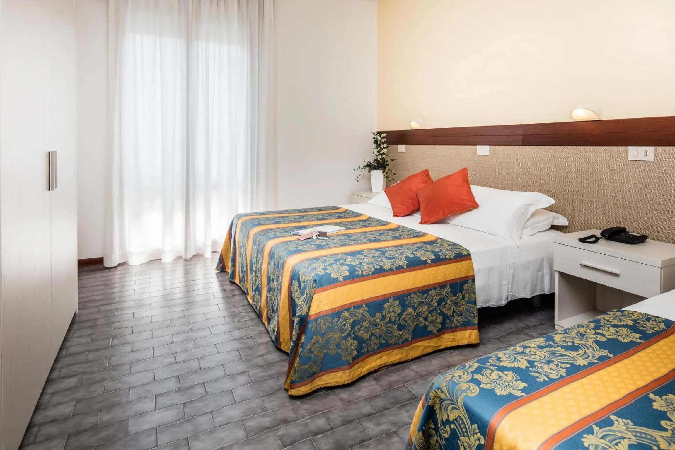 Bed in Hotel Bettina