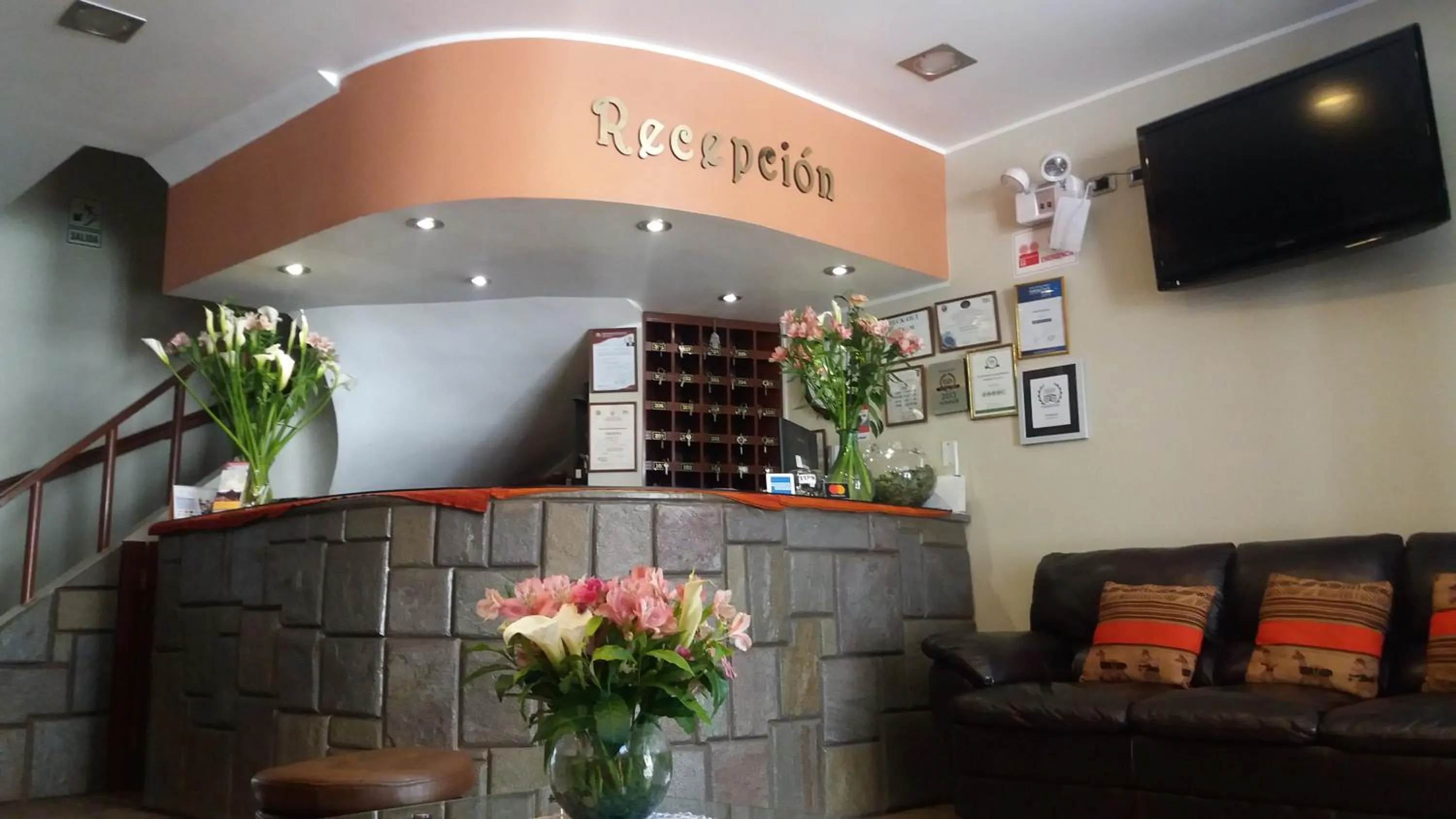 Lobby or reception in Antawasi Hotel