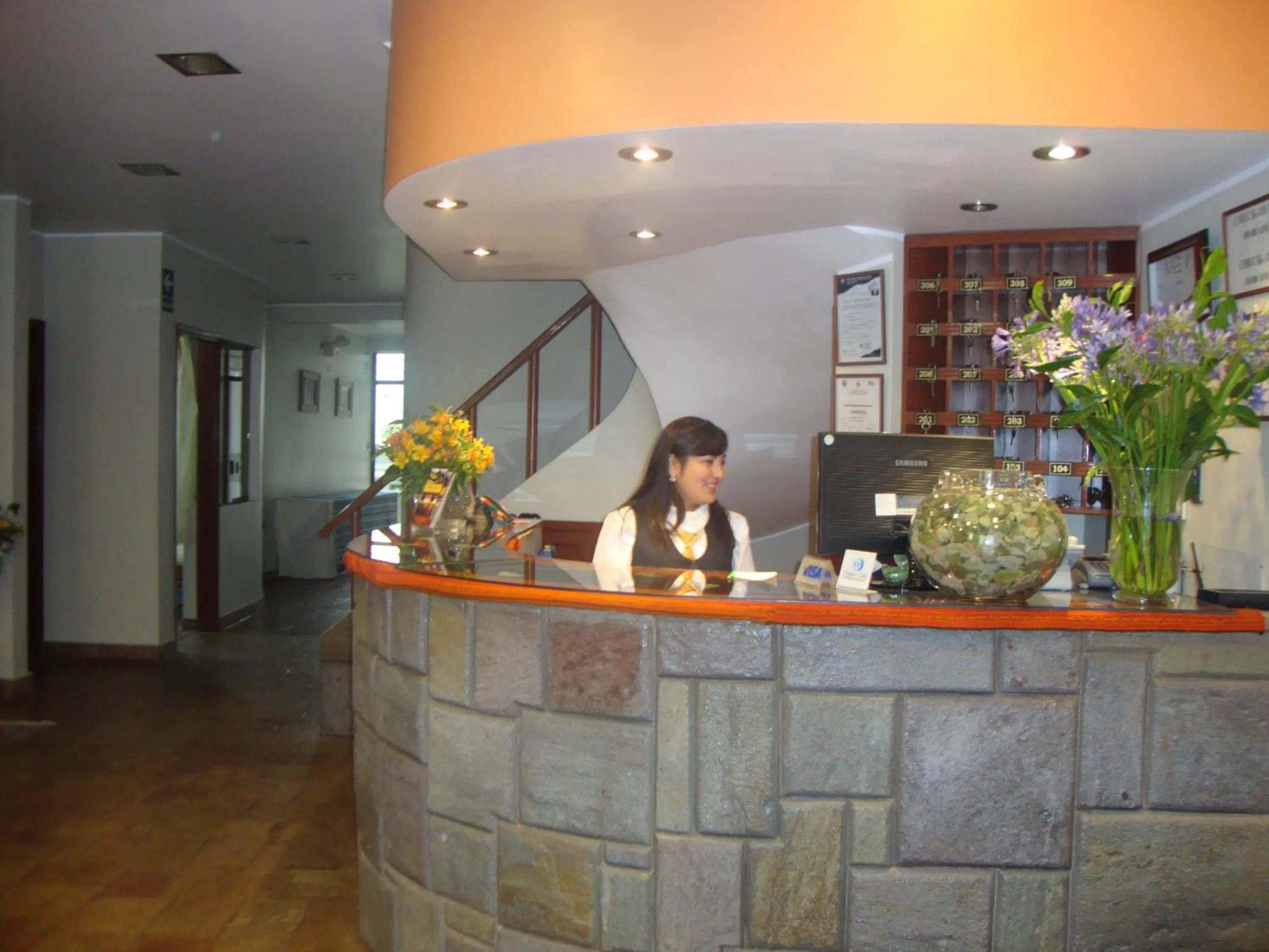 Lobby or reception in Antawasi Hotel