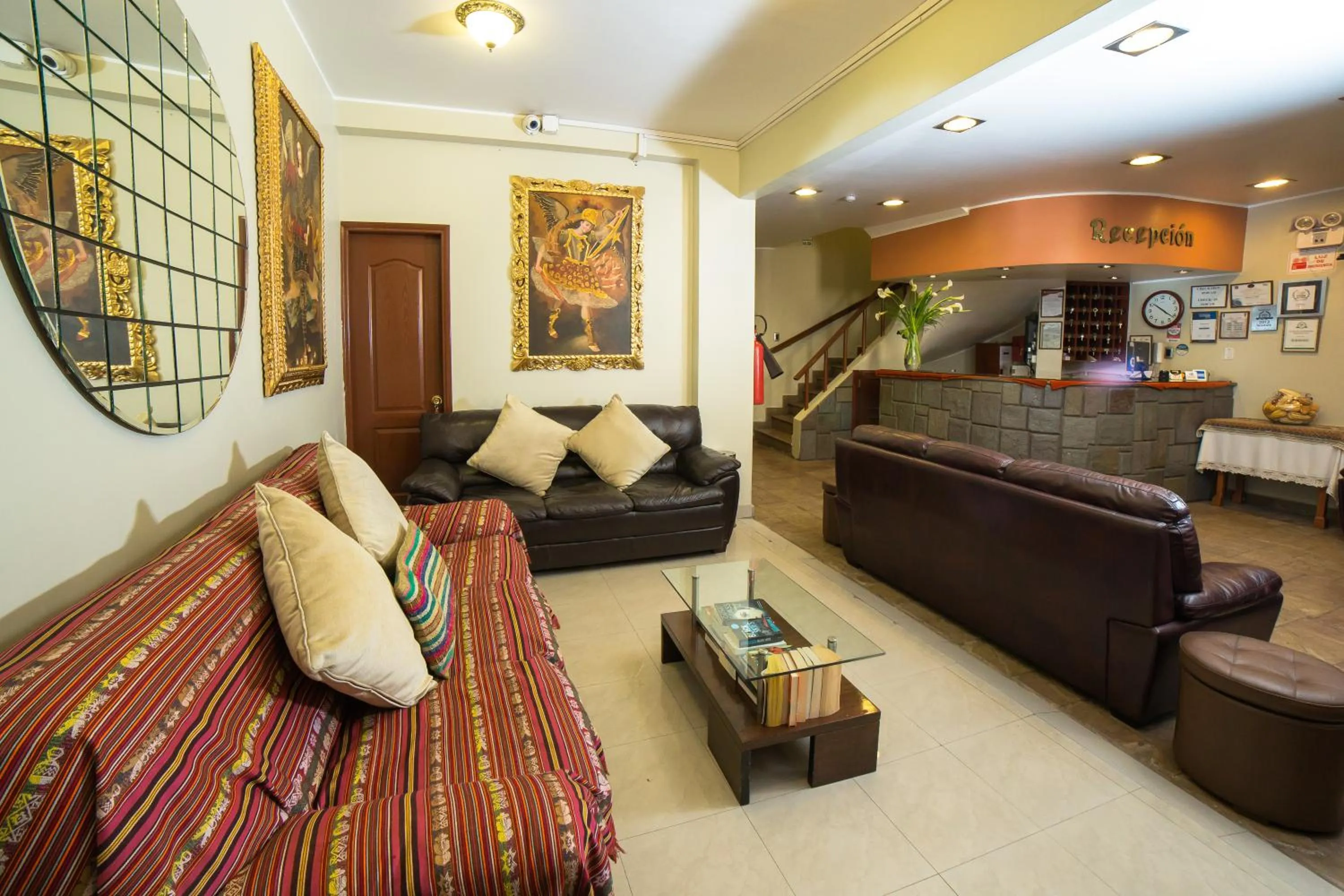 Living room in Antawasi Hotel