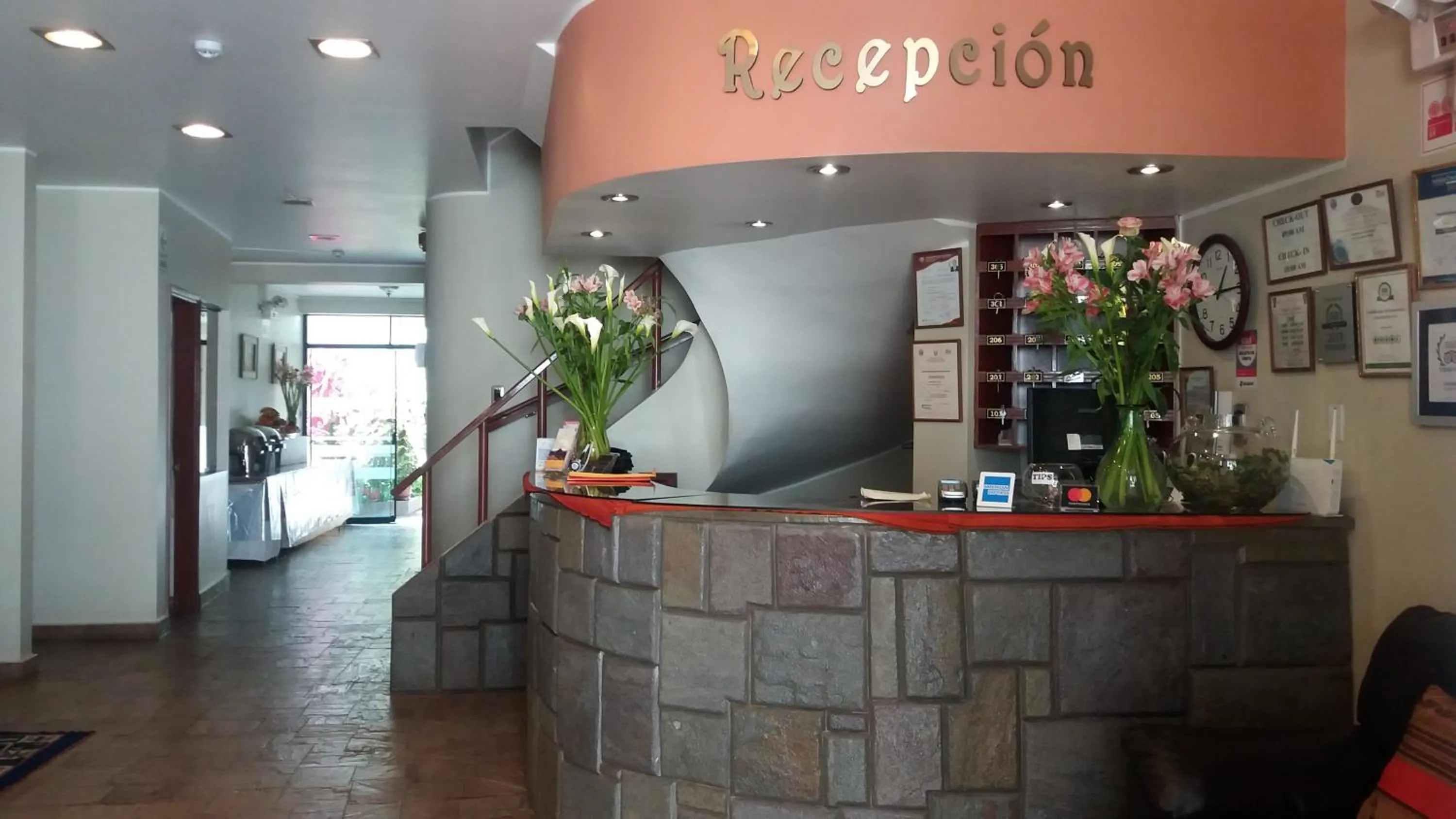 Lobby or reception in Antawasi Hotel