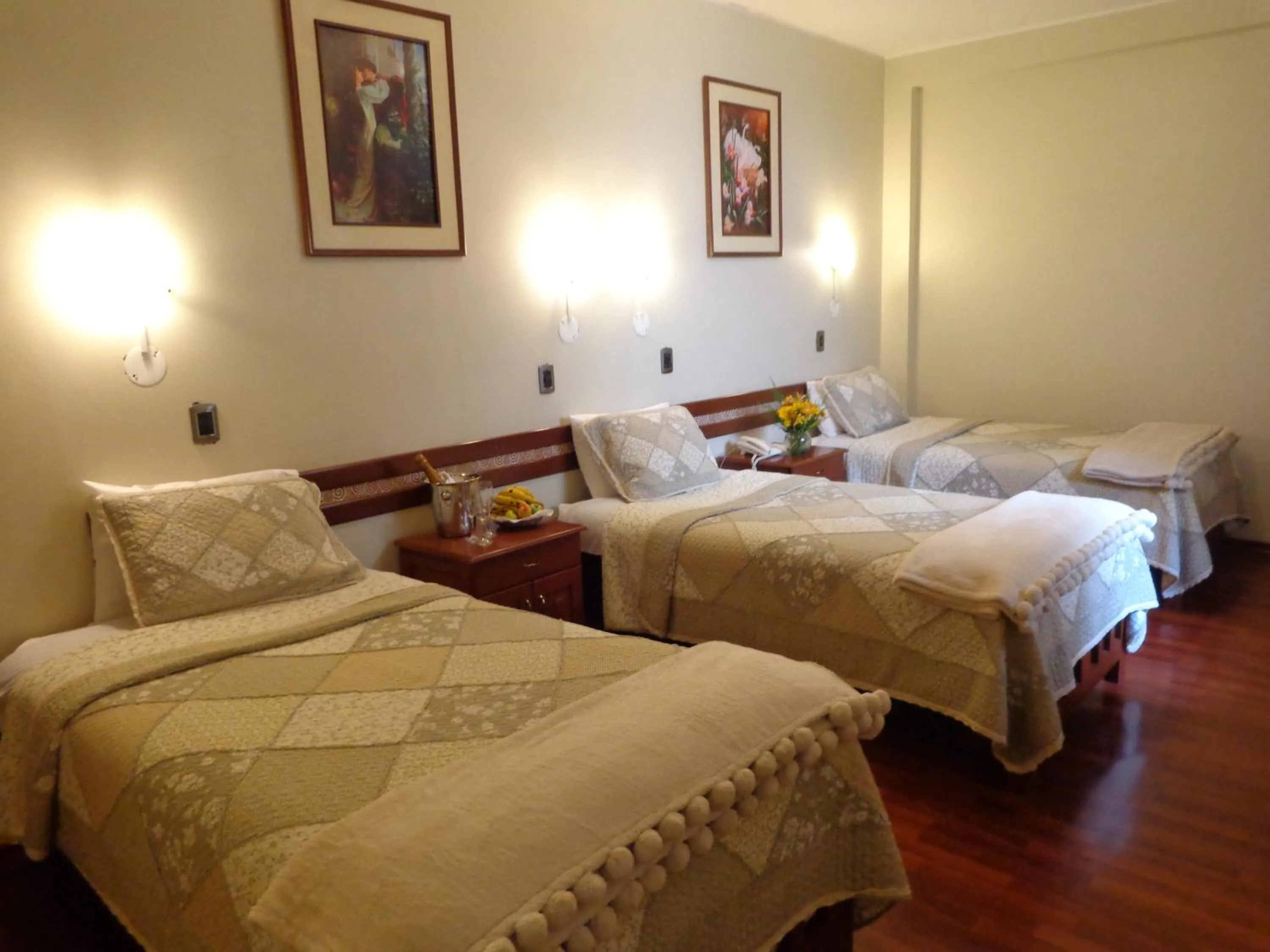 Bed in Antawasi Hotel