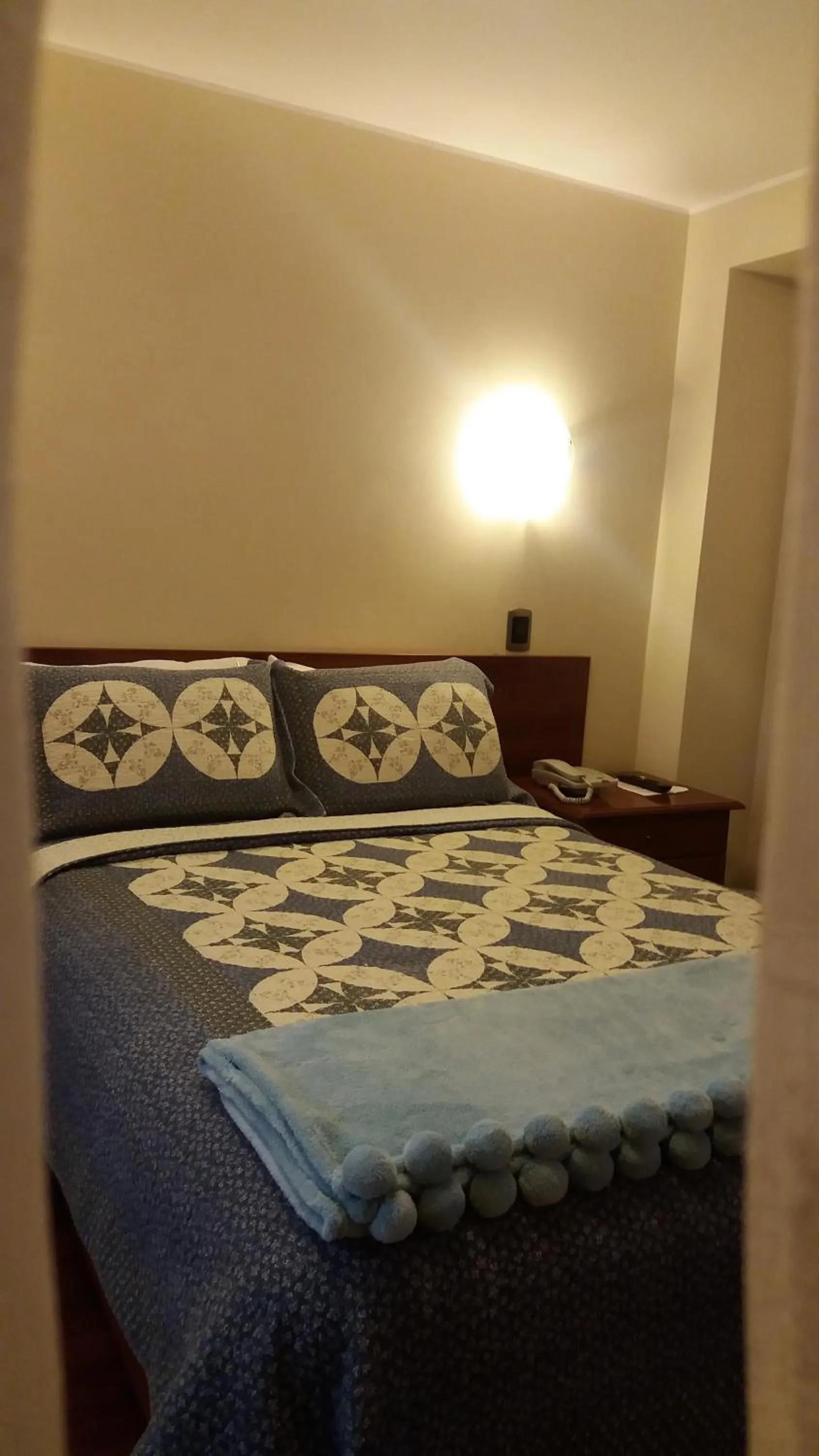 Bed in Antawasi Hotel