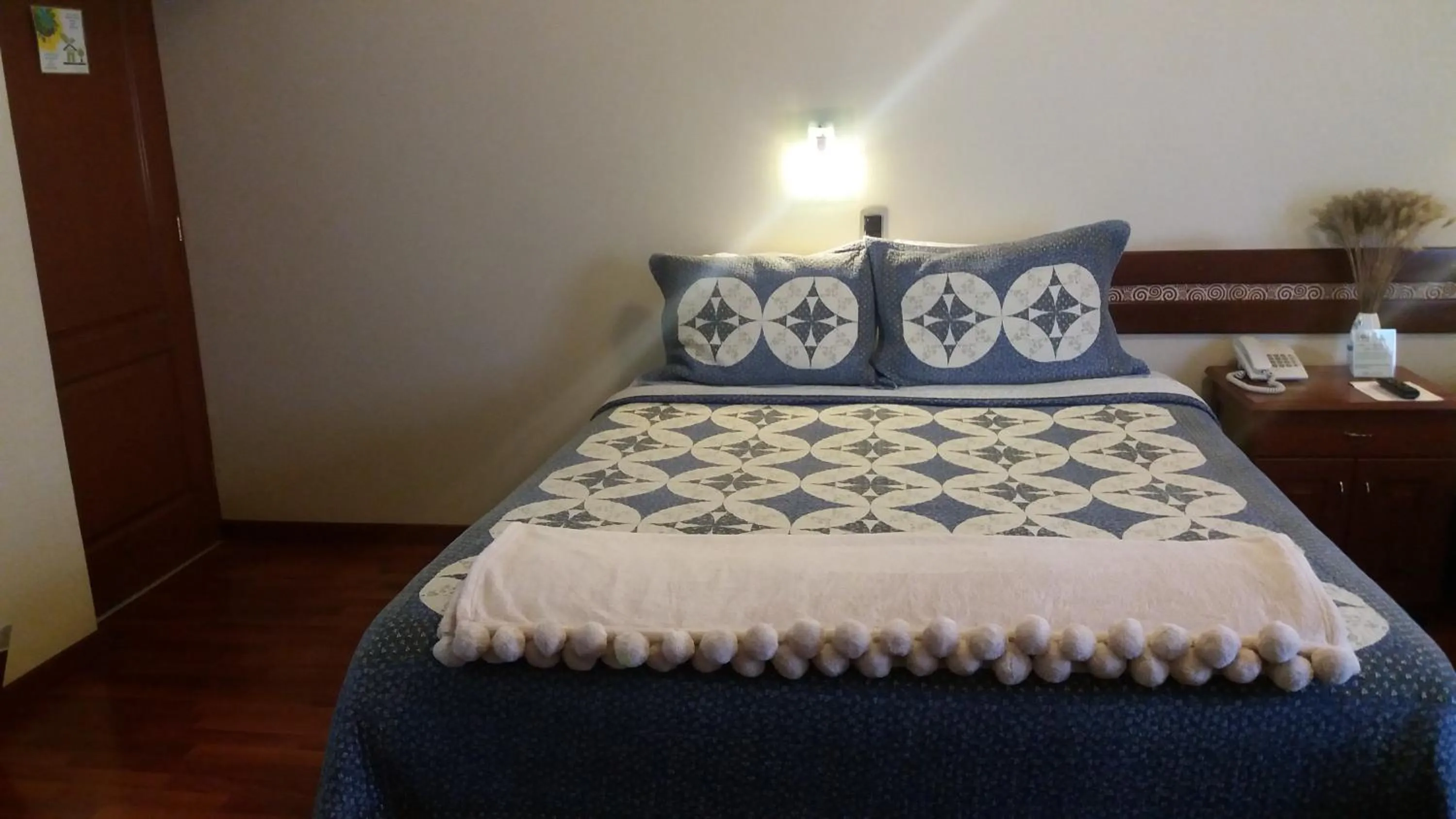 Bed in Antawasi Hotel