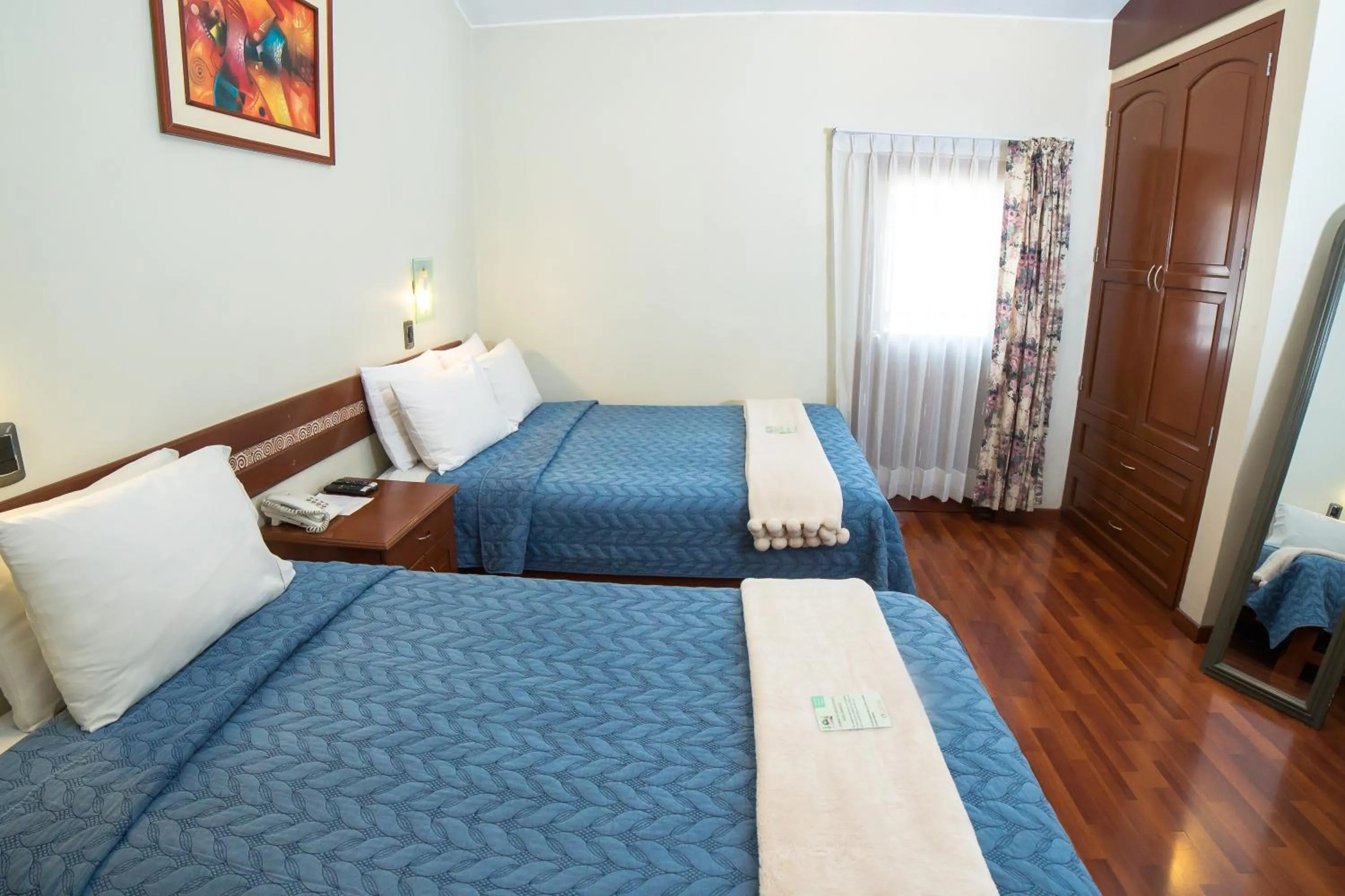 Bed in Antawasi Hotel