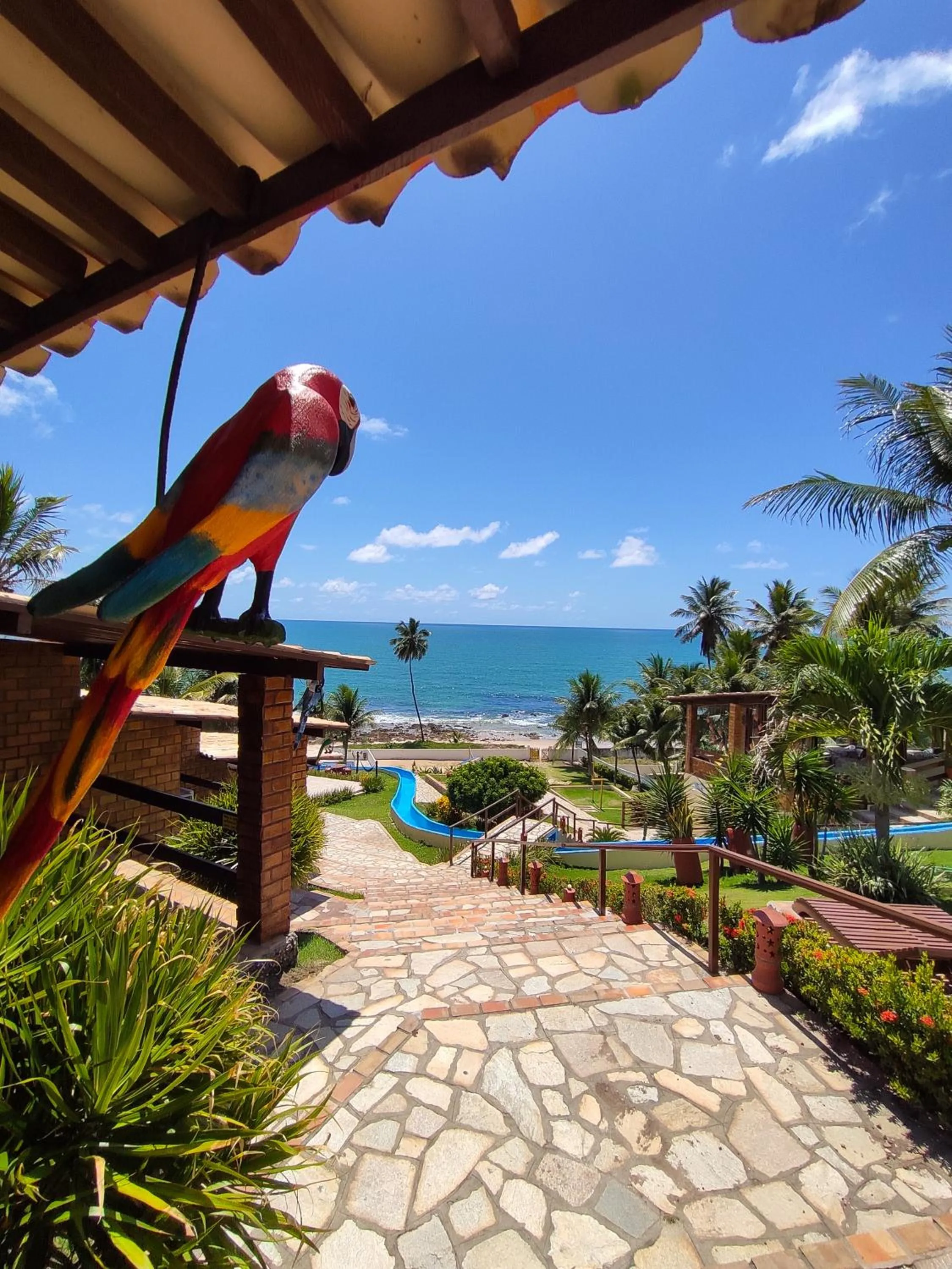 Patio in Pousada Enseada do Sol