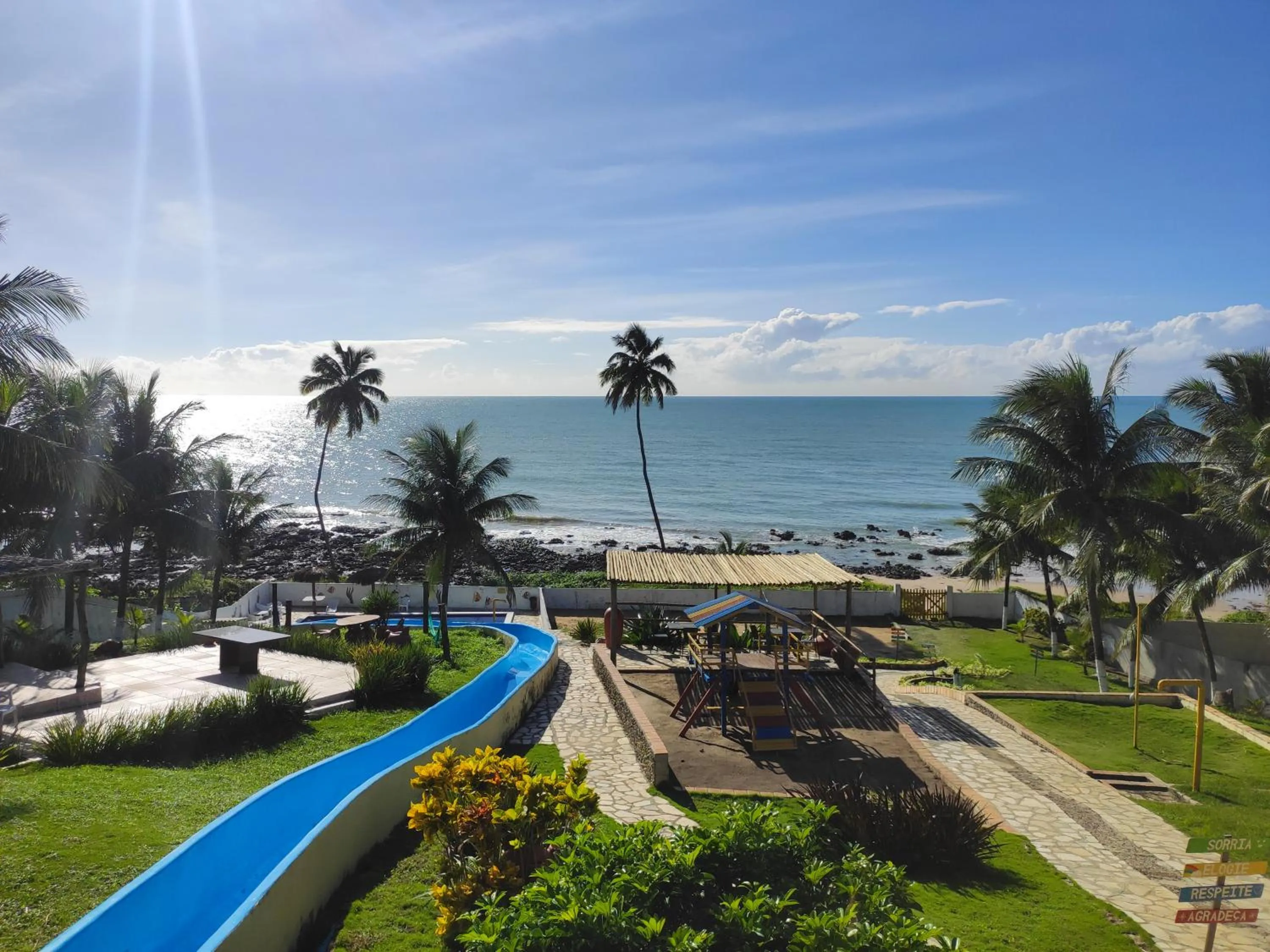 Children play ground in Pousada Enseada do Sol