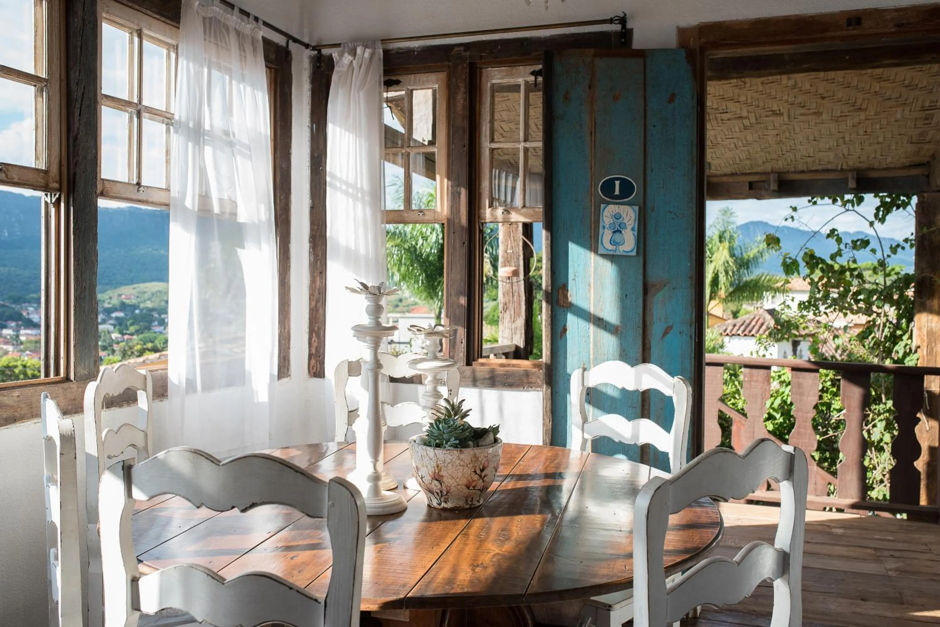 Dining area in Pouso da Torre