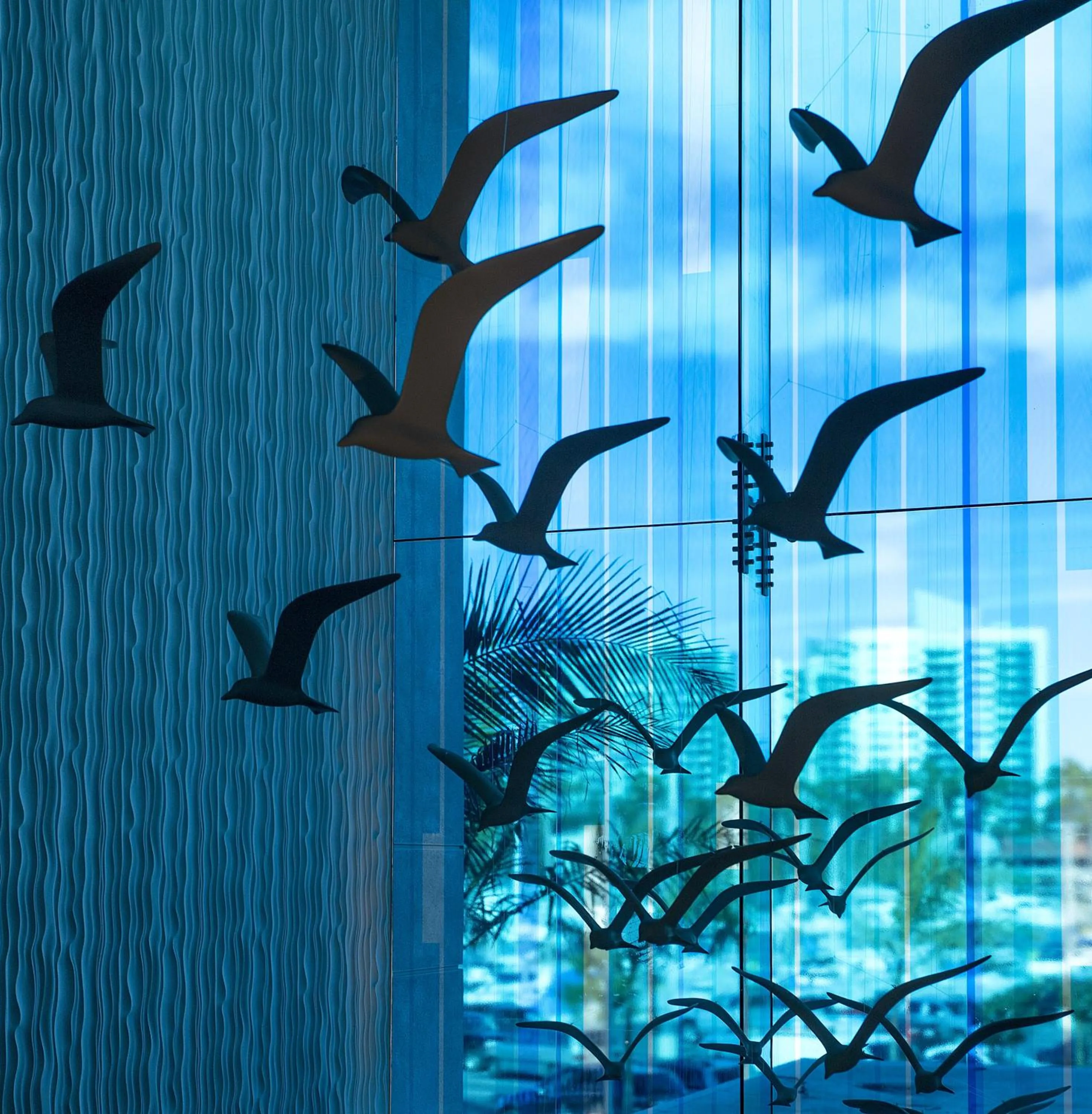 Decorative detail in Marina del Rey Hotel