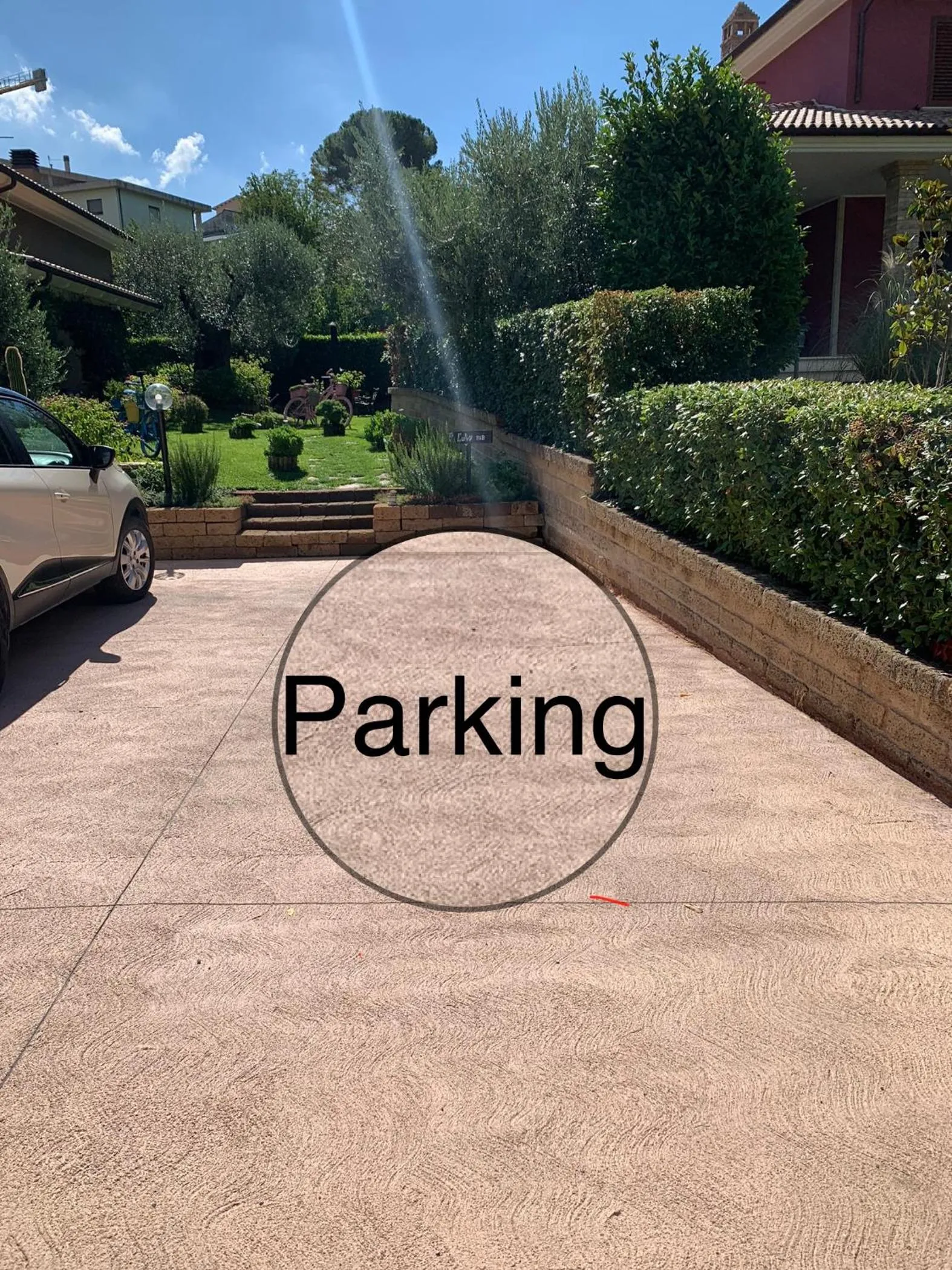 Parking in L' Ulivo Bed & Breakfast