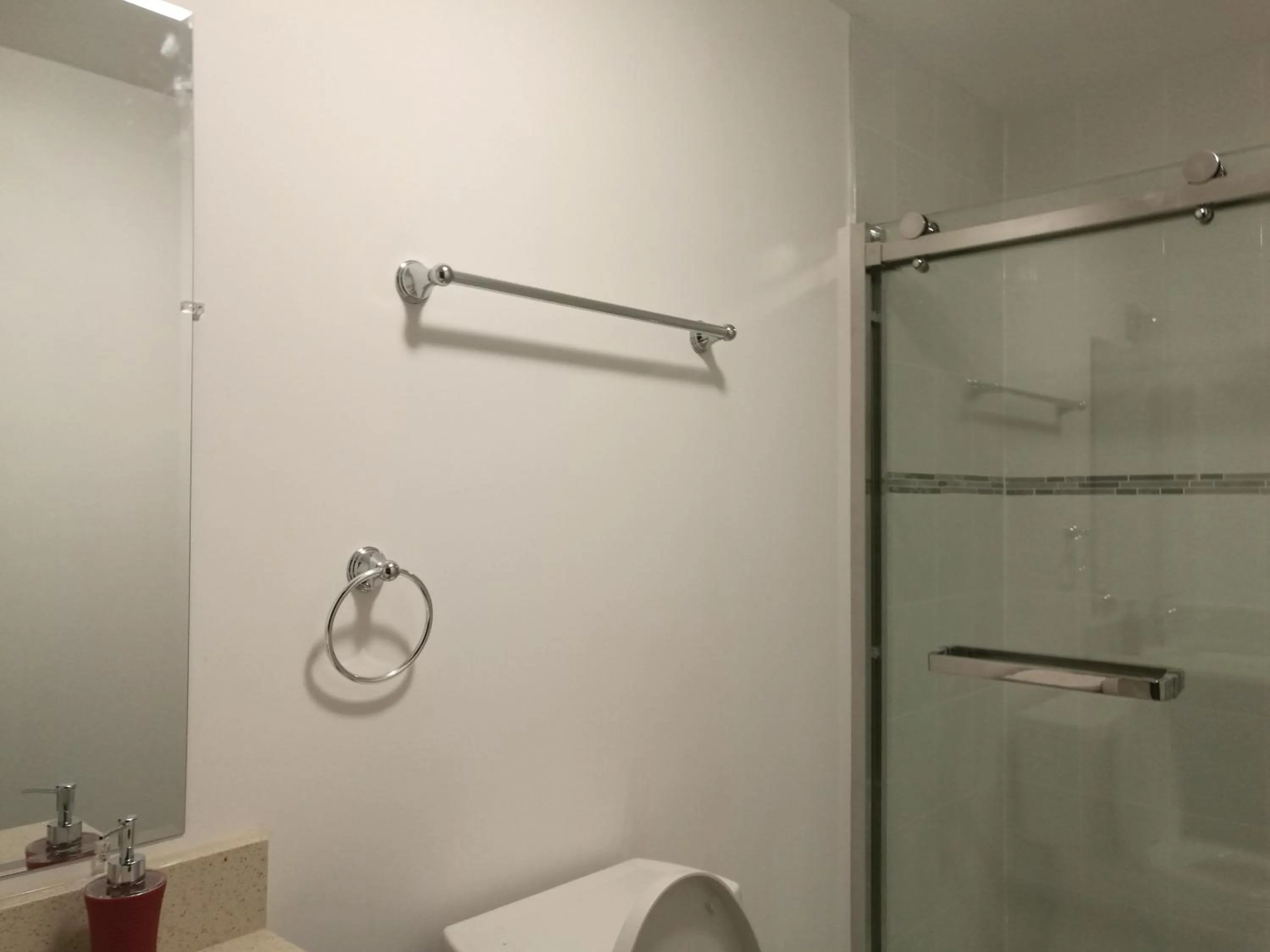 Shower in Ambassador's Inn Next Door