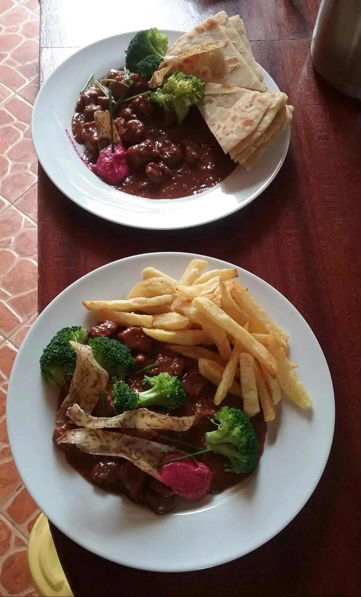 Lunch in The Great Circle Lodge