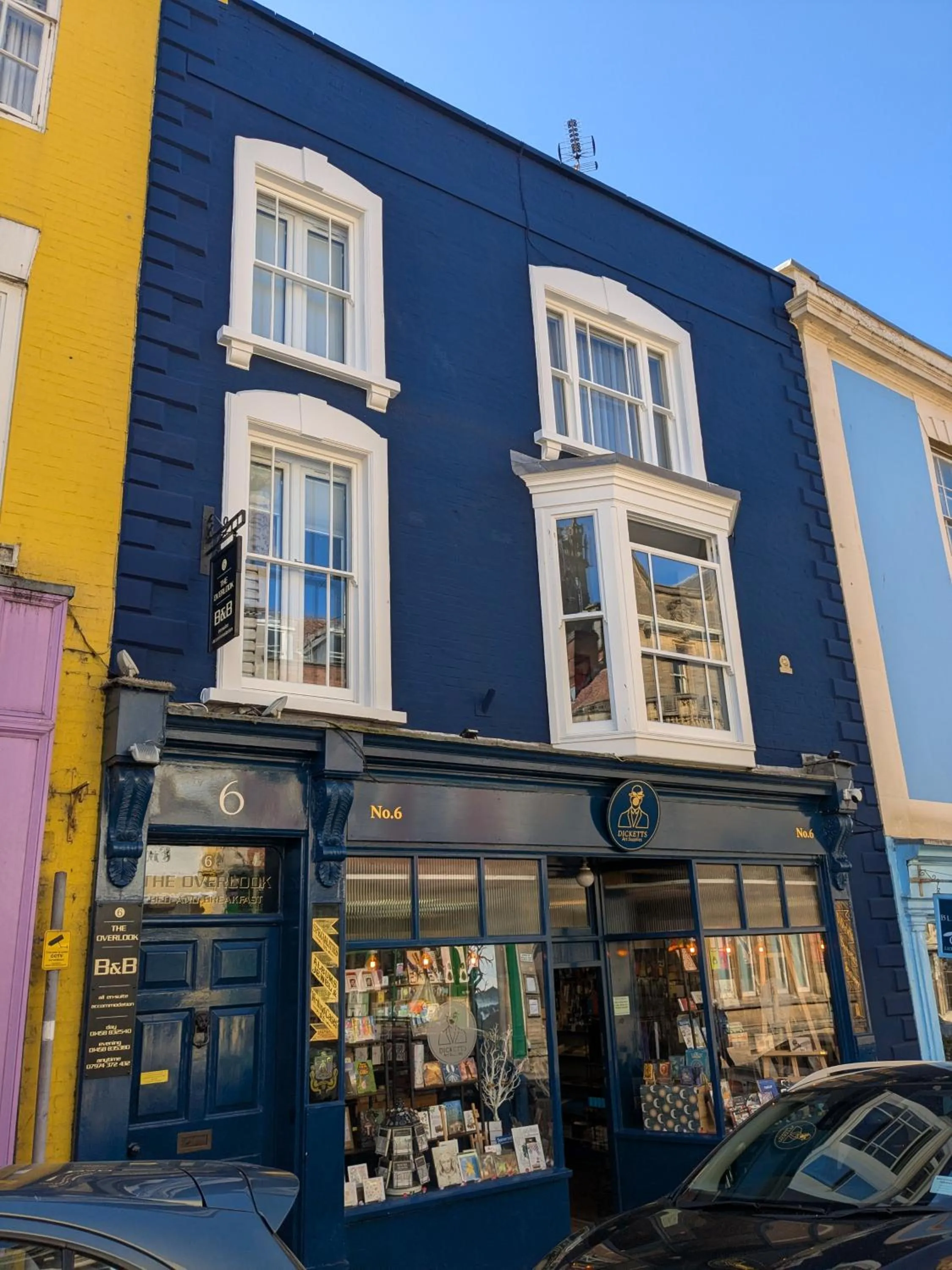 Property building in The Overlook Bed and Breakfast