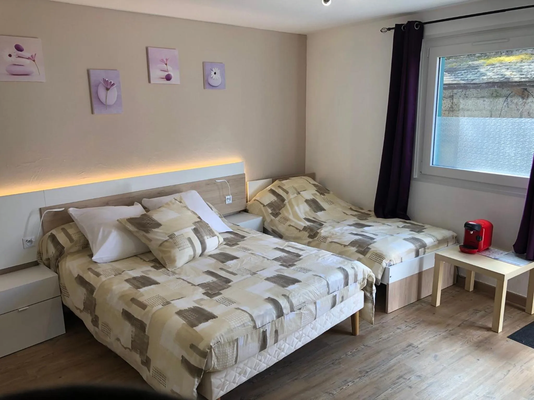 Bed in L'auberge fleurie