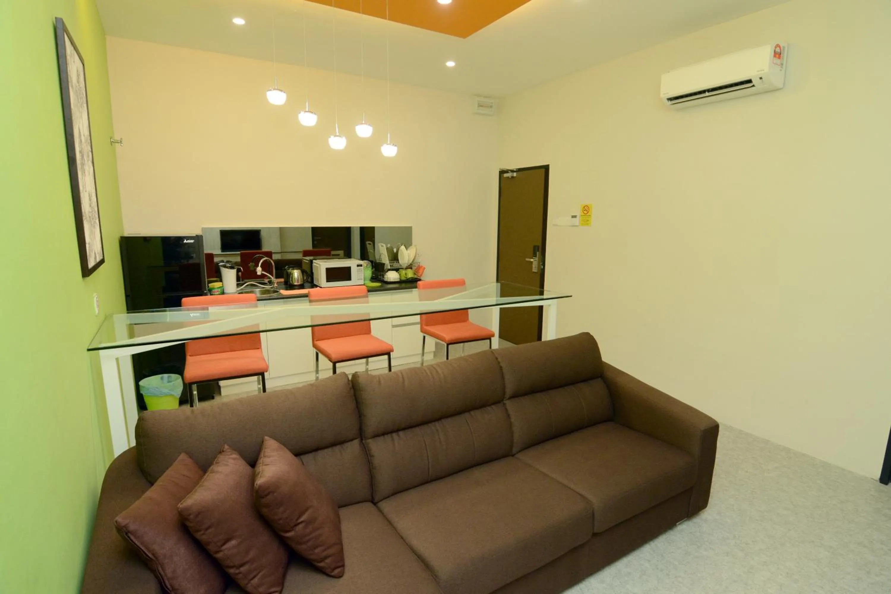 Living room in Eco Garden Hotel