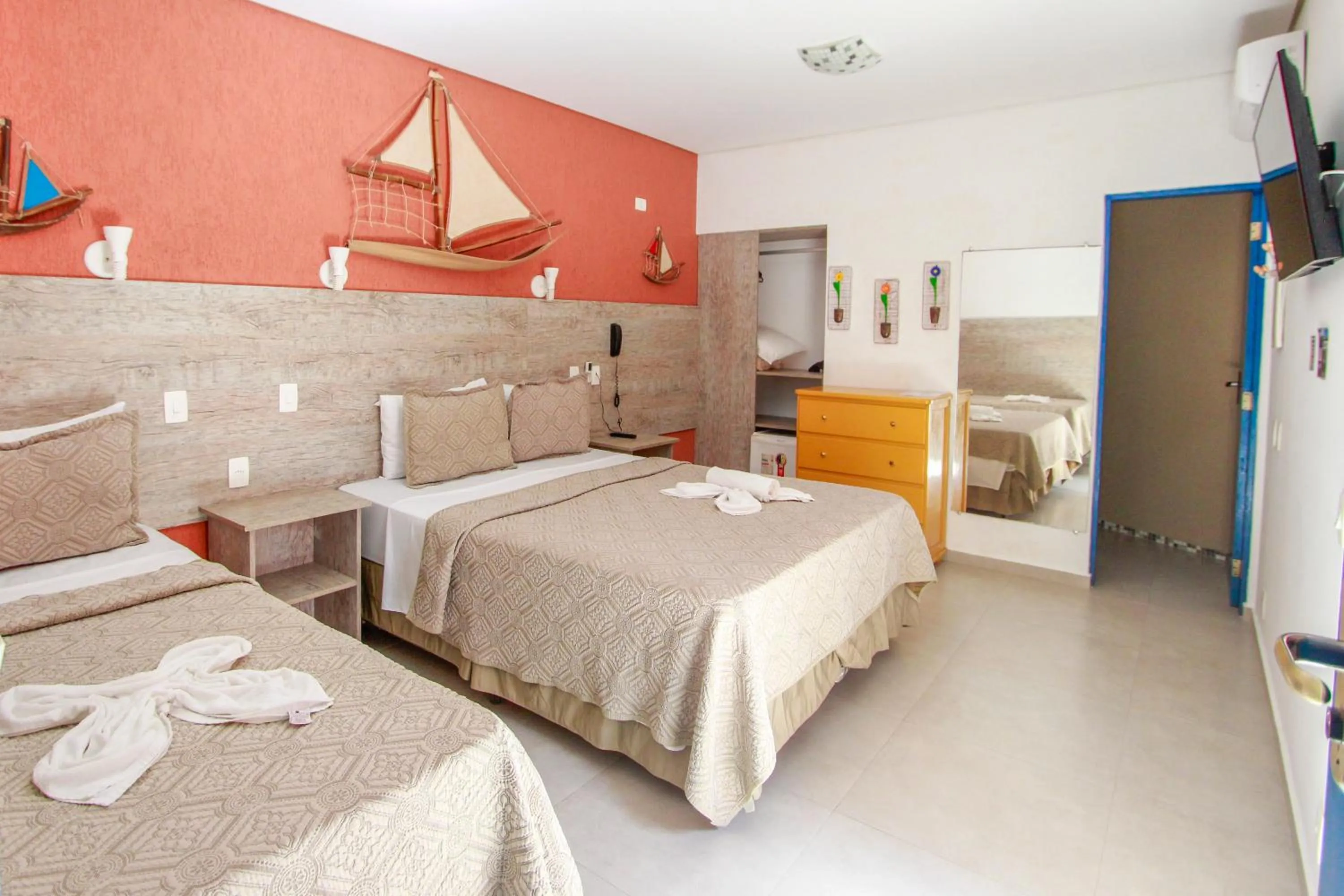 Bed in Kaliman Pousada